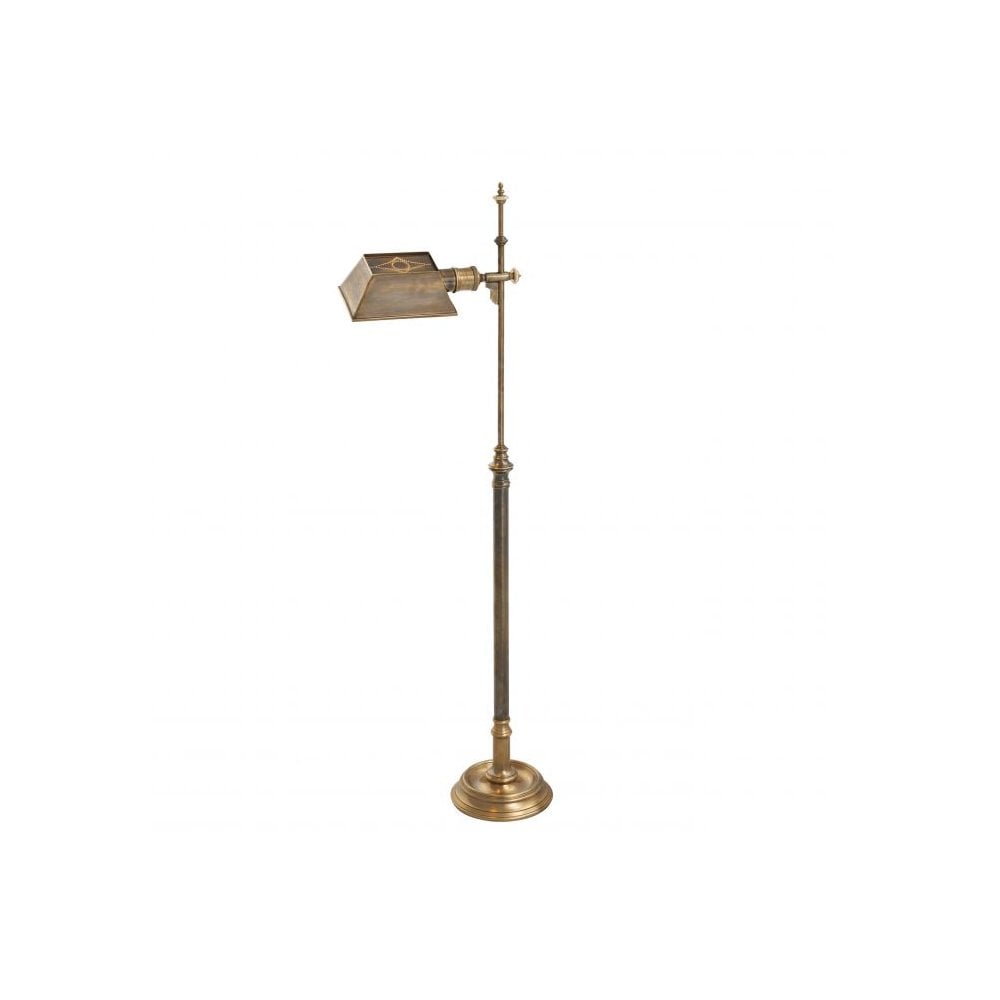 Floor Lamp Charlene, Vintage Brass Finish