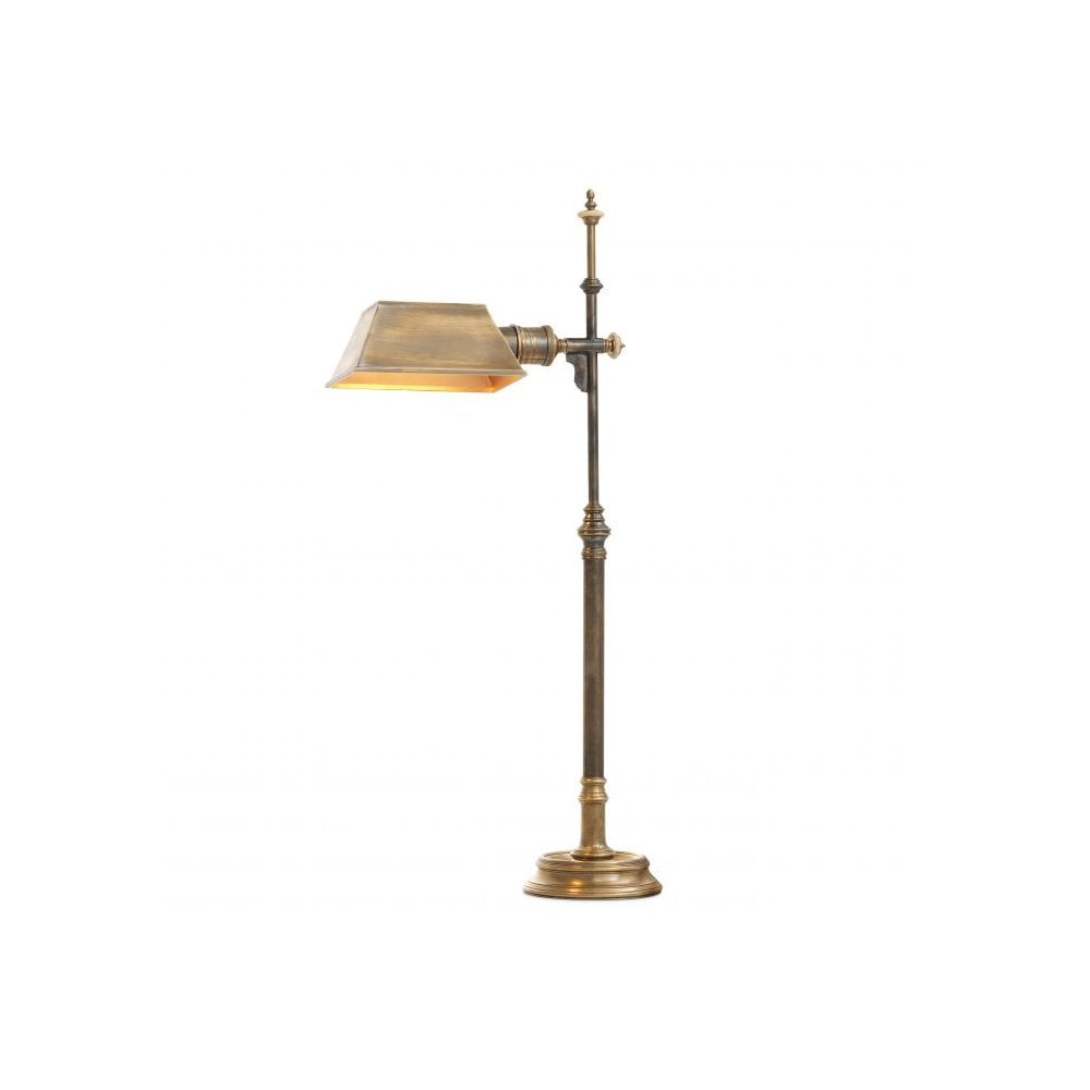 Table Lamp Charlene, Vintage Brass Finish