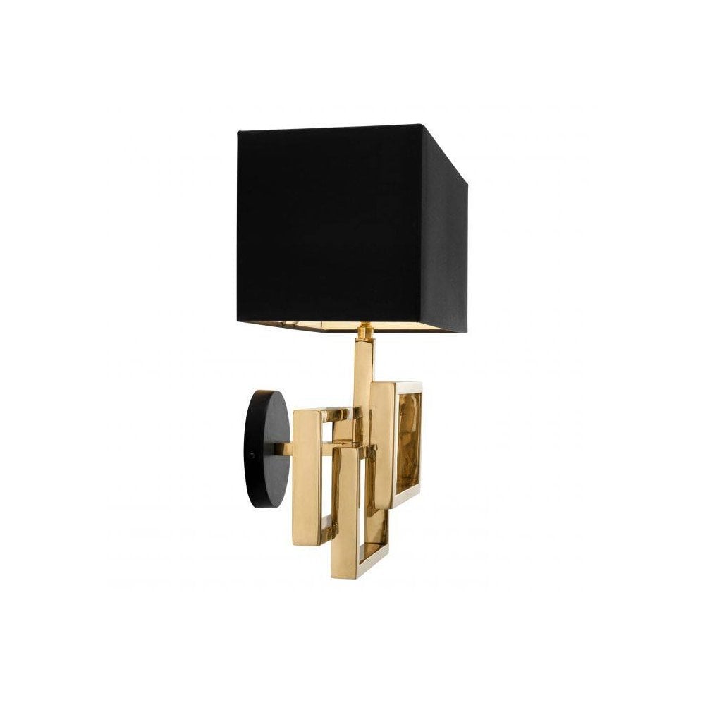 Wall Lamp Windolf, Polished Brass