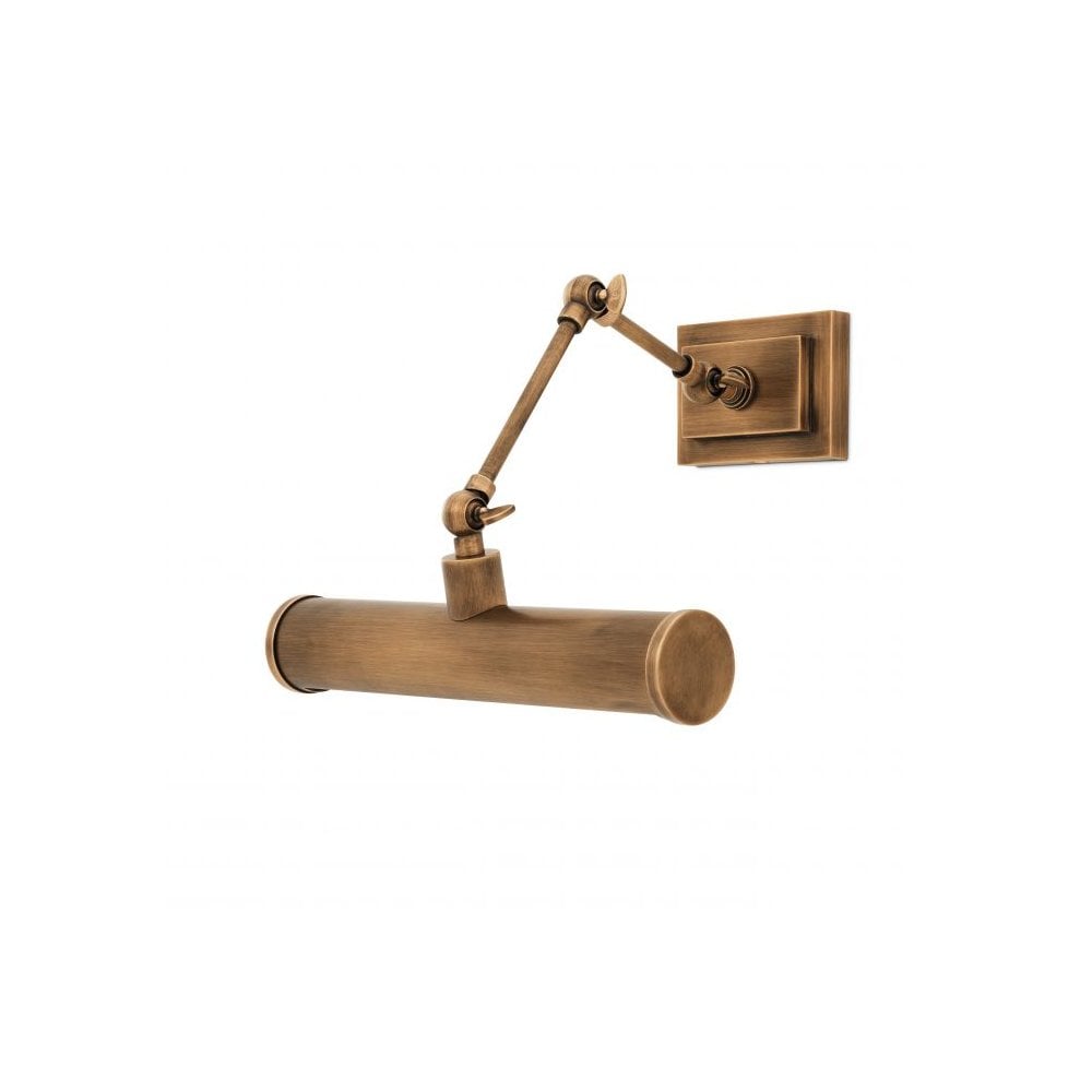 Wall Lamp Pacific, Antique Brass Finish