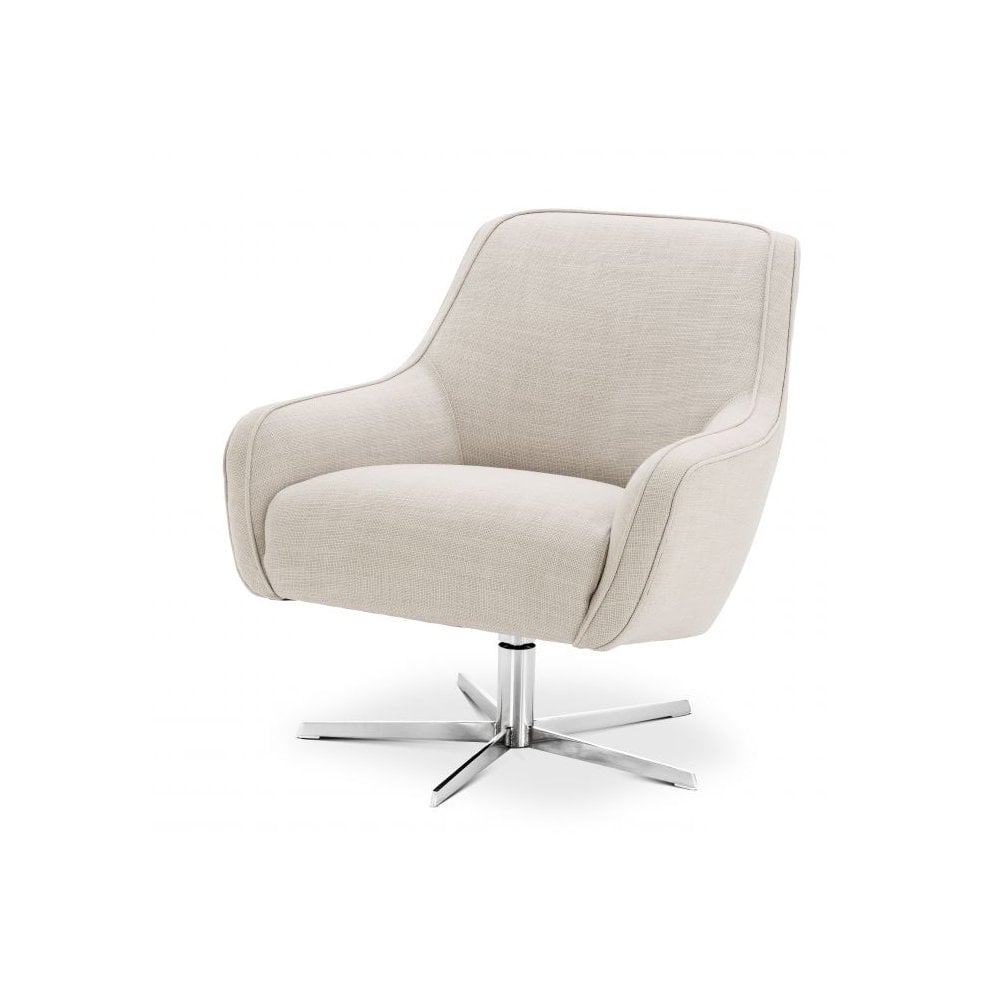 Swivel Chair Serena, Panama Natural