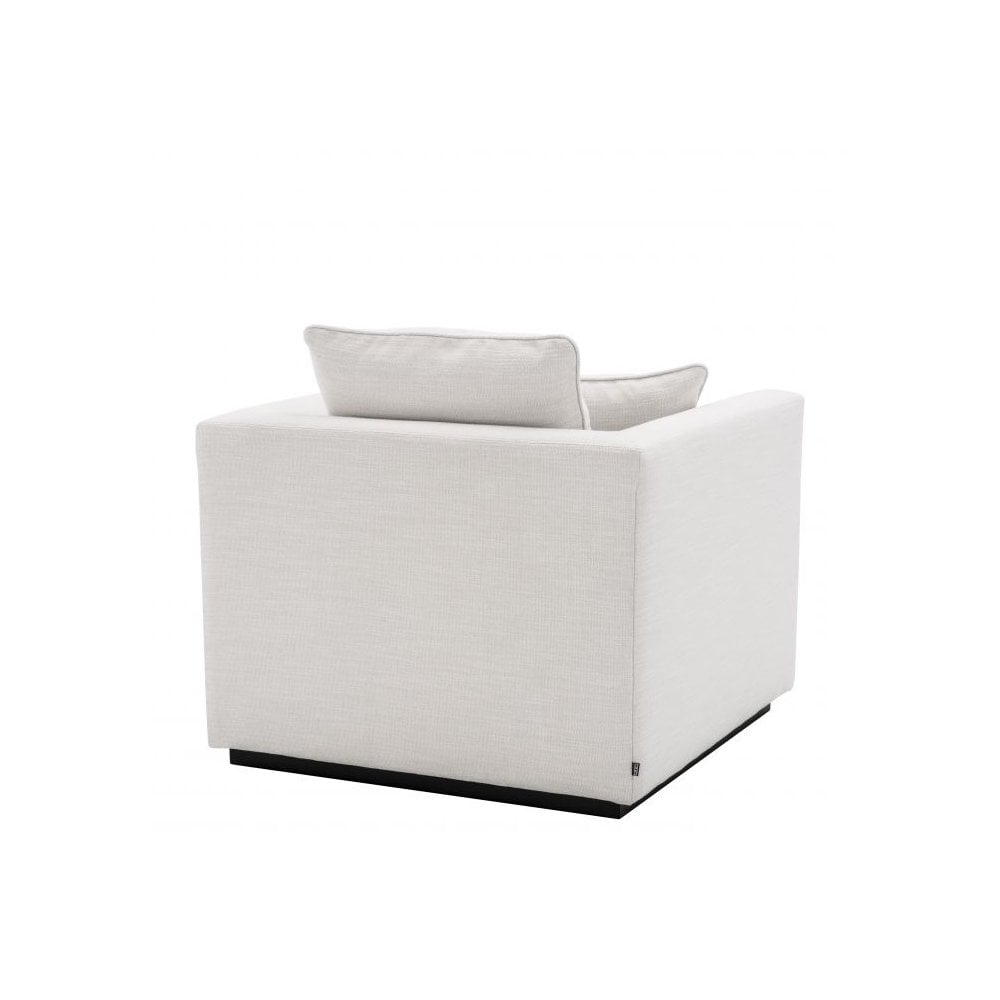 Chair Taylor, Avalon White, Black Base