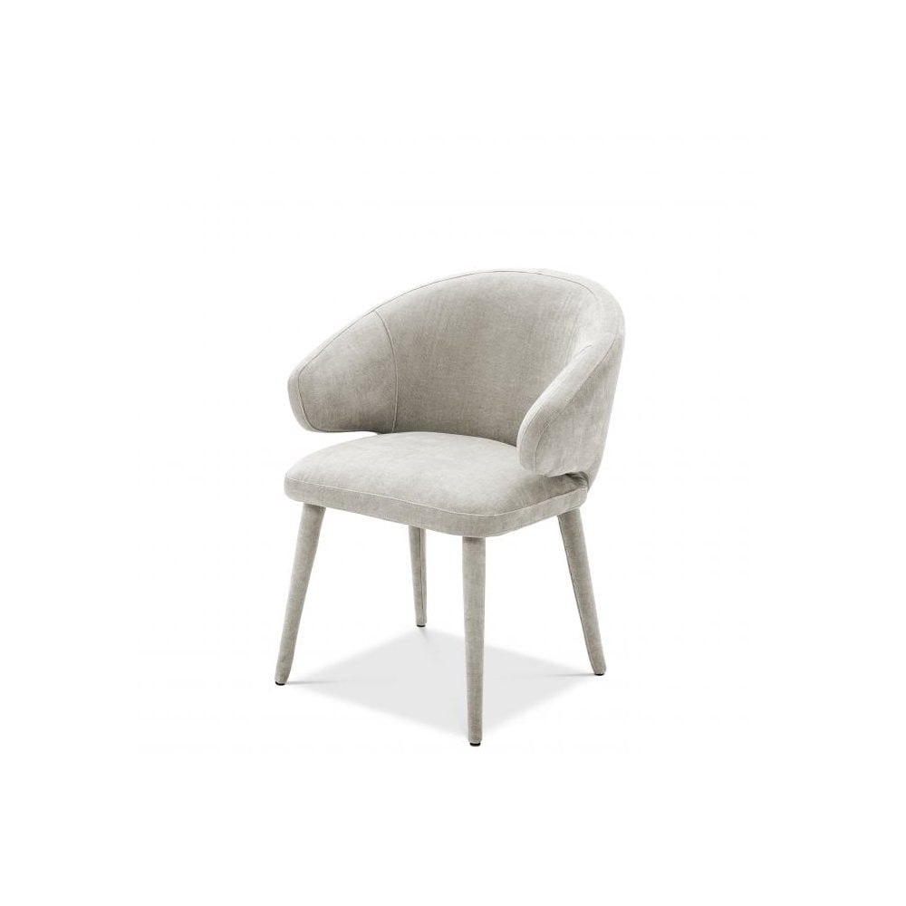 Dining Chair Cardinale, Clarck Sand, Upholstered Legs