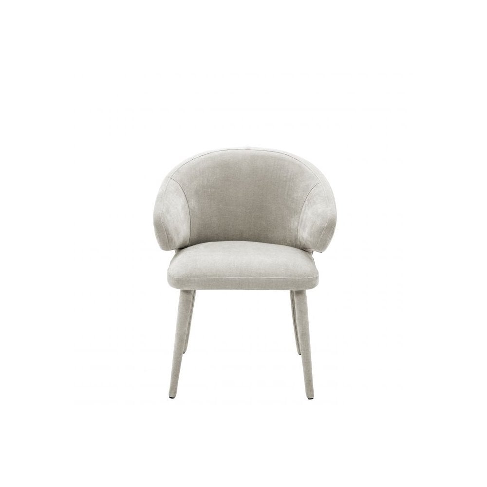 Dining Chair Cardinale, Clarck Sand, Upholstered Legs