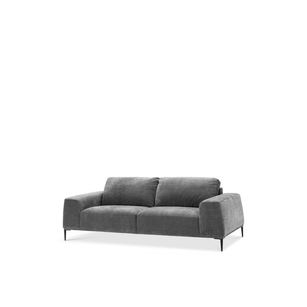 Sofa Montado, Clarck Grey, Black Legs