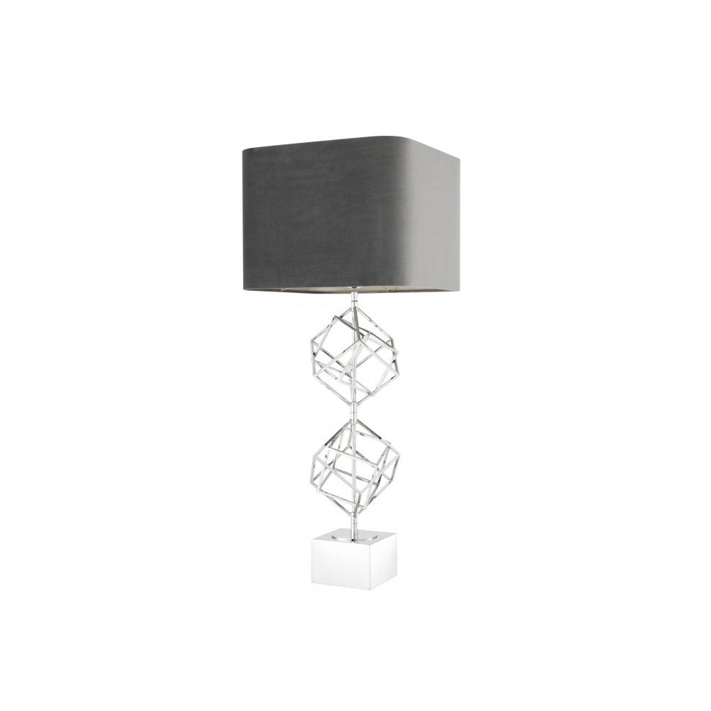 Table Lamp Matrix, Nickel Finish