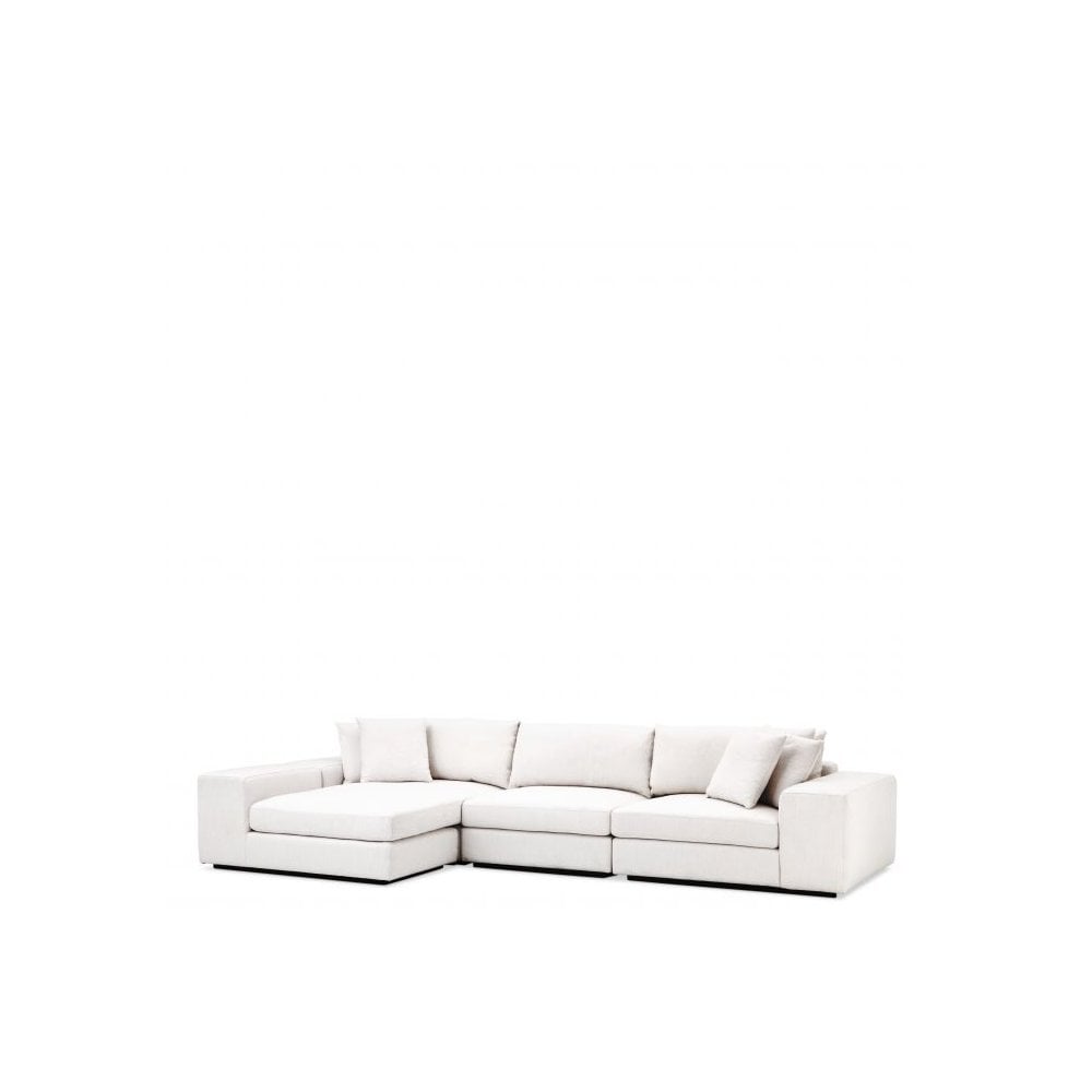 Sofa Vista Grande Lounge, Avalon White, Black Base