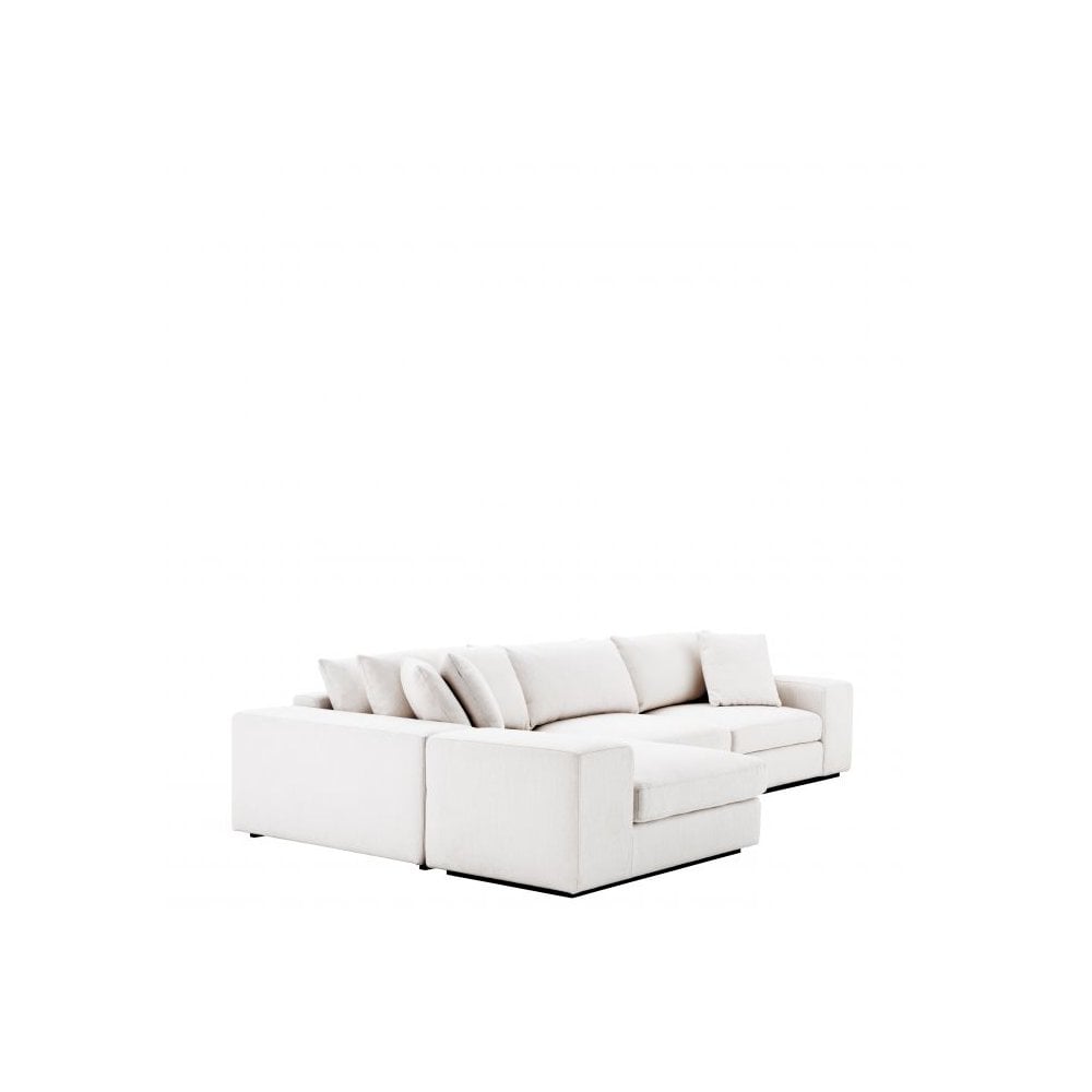 Sofa Vista Grande Lounge, Avalon White, Black Base