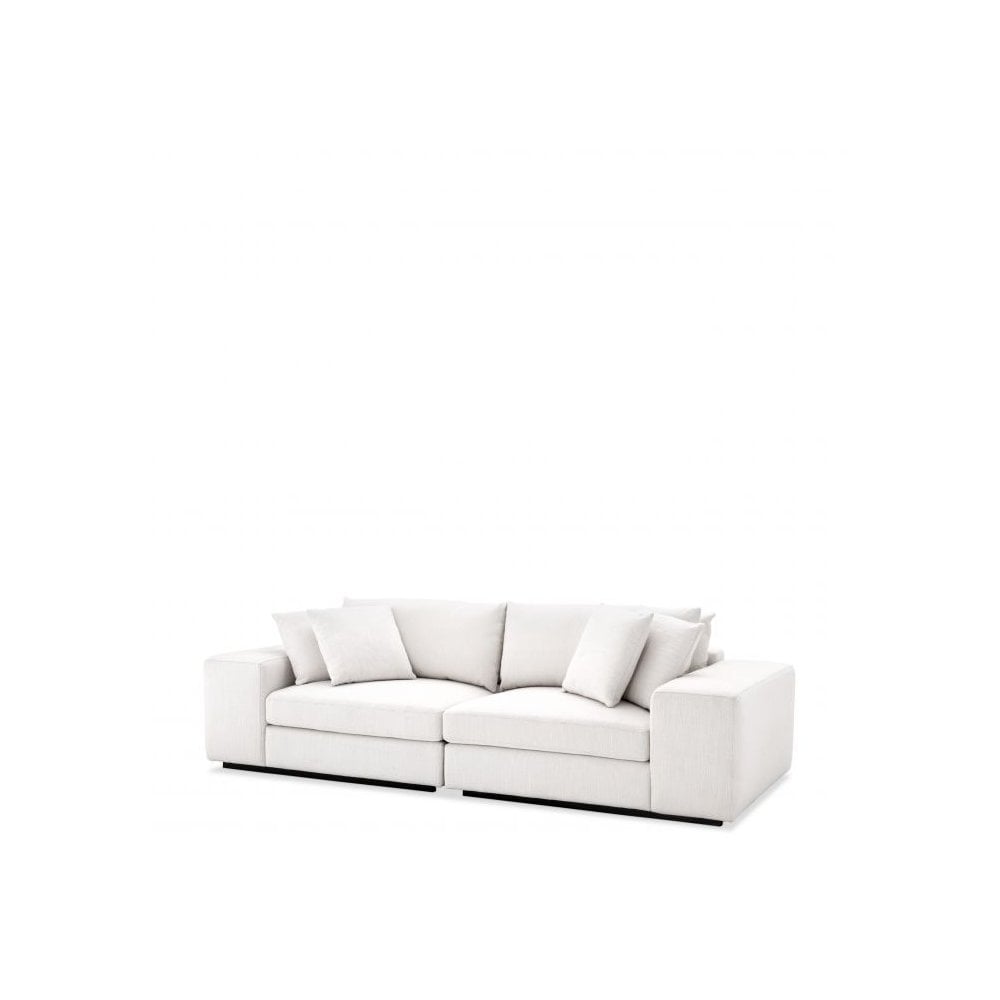 Sofa Vista Grande, Avalon White, Black Base