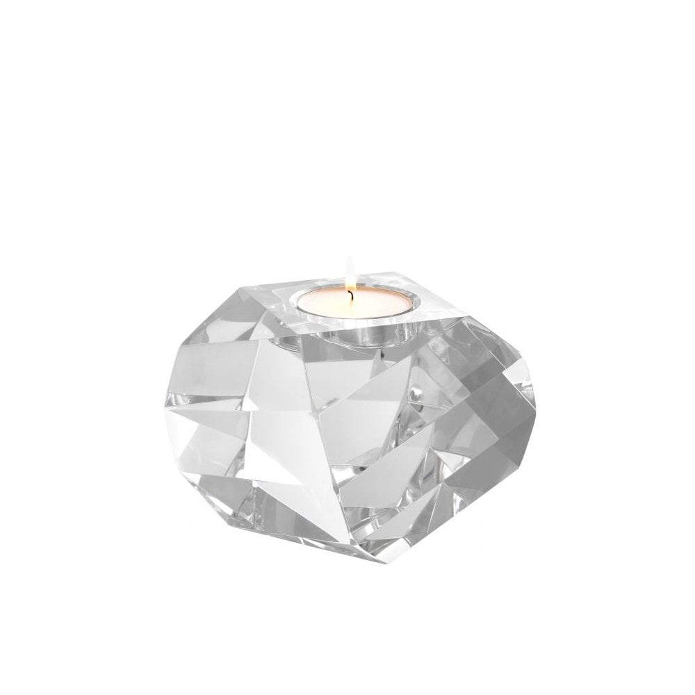 Tealight Holder Lucidity, Clear Crystal Glass