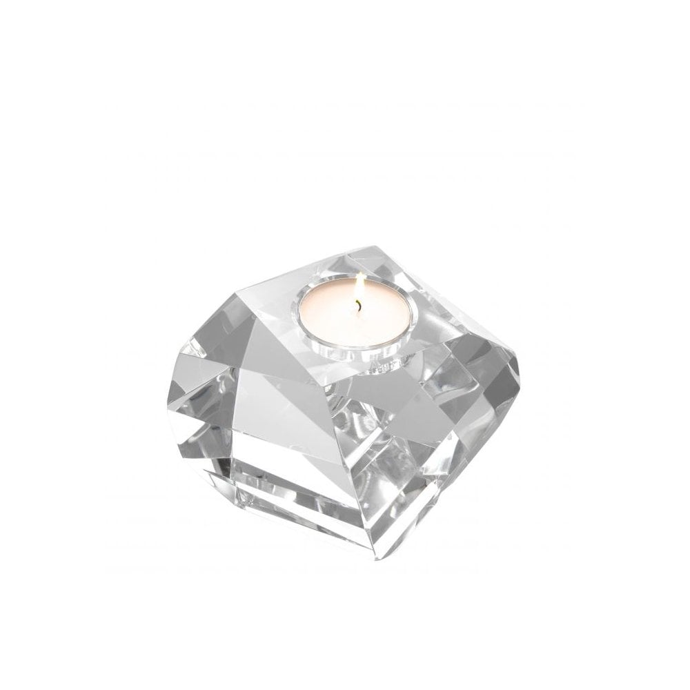 Tealight Holder Lucidity, Clear Crystal Glass