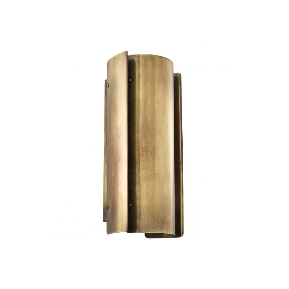 Wall Lamp Verge, Vintage Brass Finish