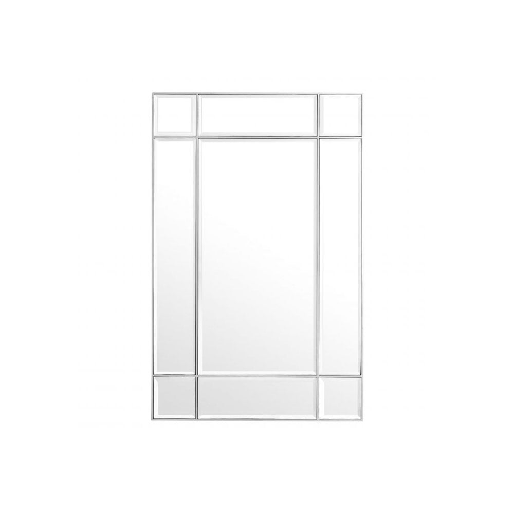 Mirror Beaumont, Nickel Finish, Bevelled Mirror Glass