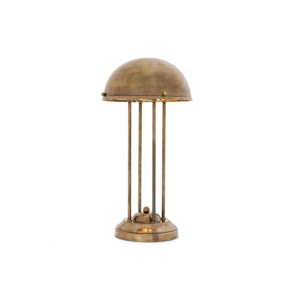 Desk Lamp Livre, Vintage Brass Finish