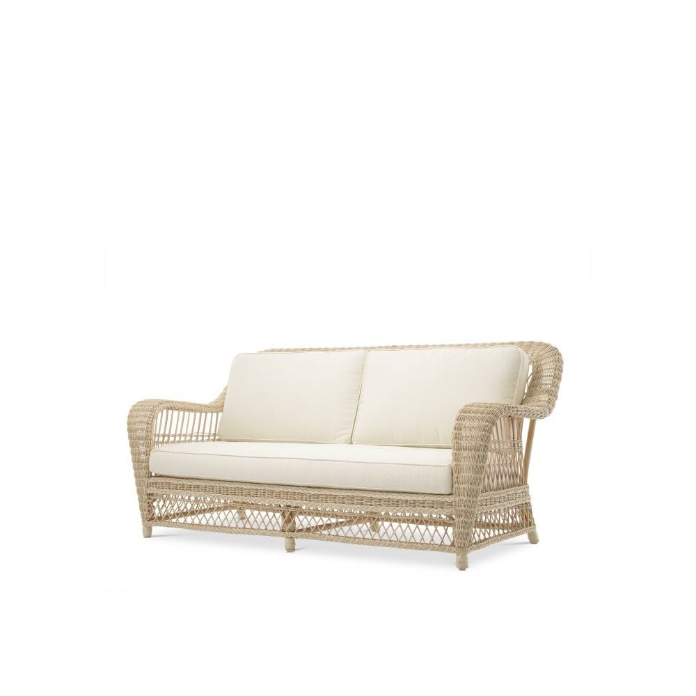 Sofa Barbados, Natural Rattan, Ilios Cream