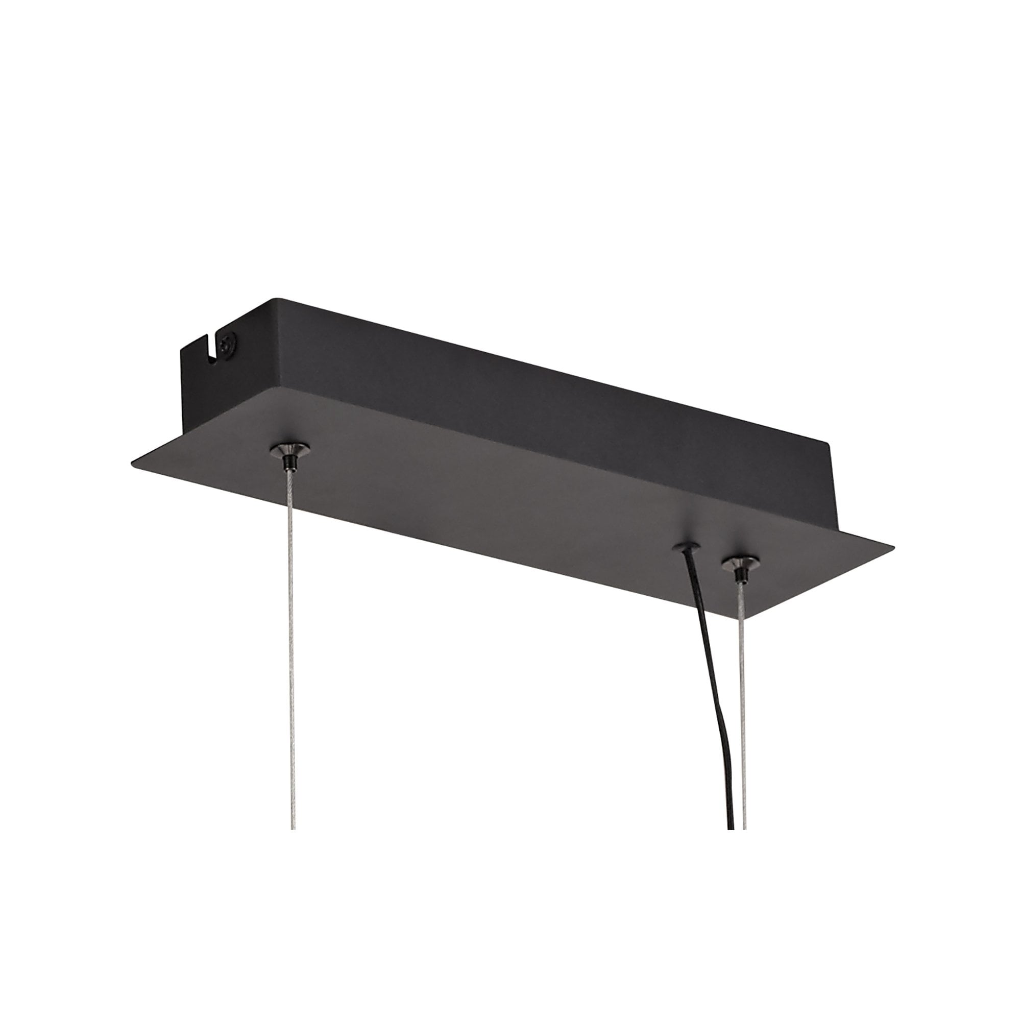 Linear Pendant, 8 Light Adjustable Arms, 8 x 4W LED Dimmable, 3000K, 2000lm, Black/Aluminium, 3yrs Warranty