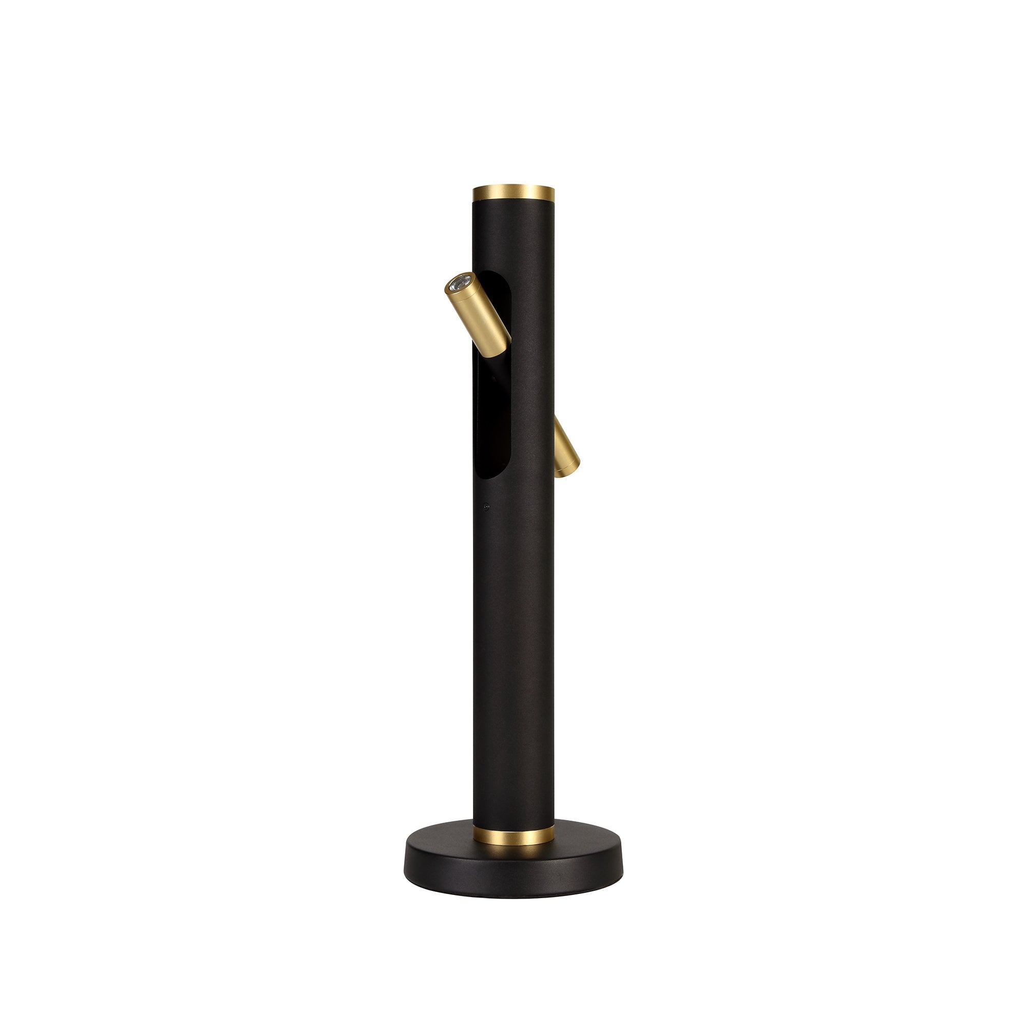 Table Lamp, 2 x 2W LED, 3000K, 560lm, Sand Black/Gold, 3yrs Warranty