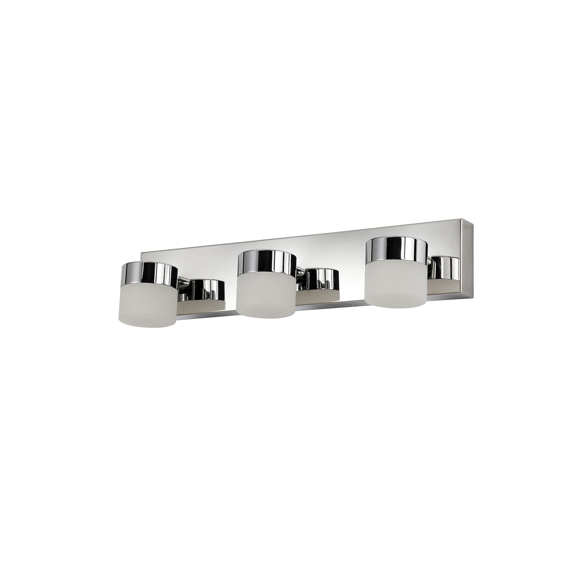 Wall Lamp Triple Adjustable, 3 x 5W LED, 4000K, 1275lm, IP44, Polished Chrome, 3yrs Warranty