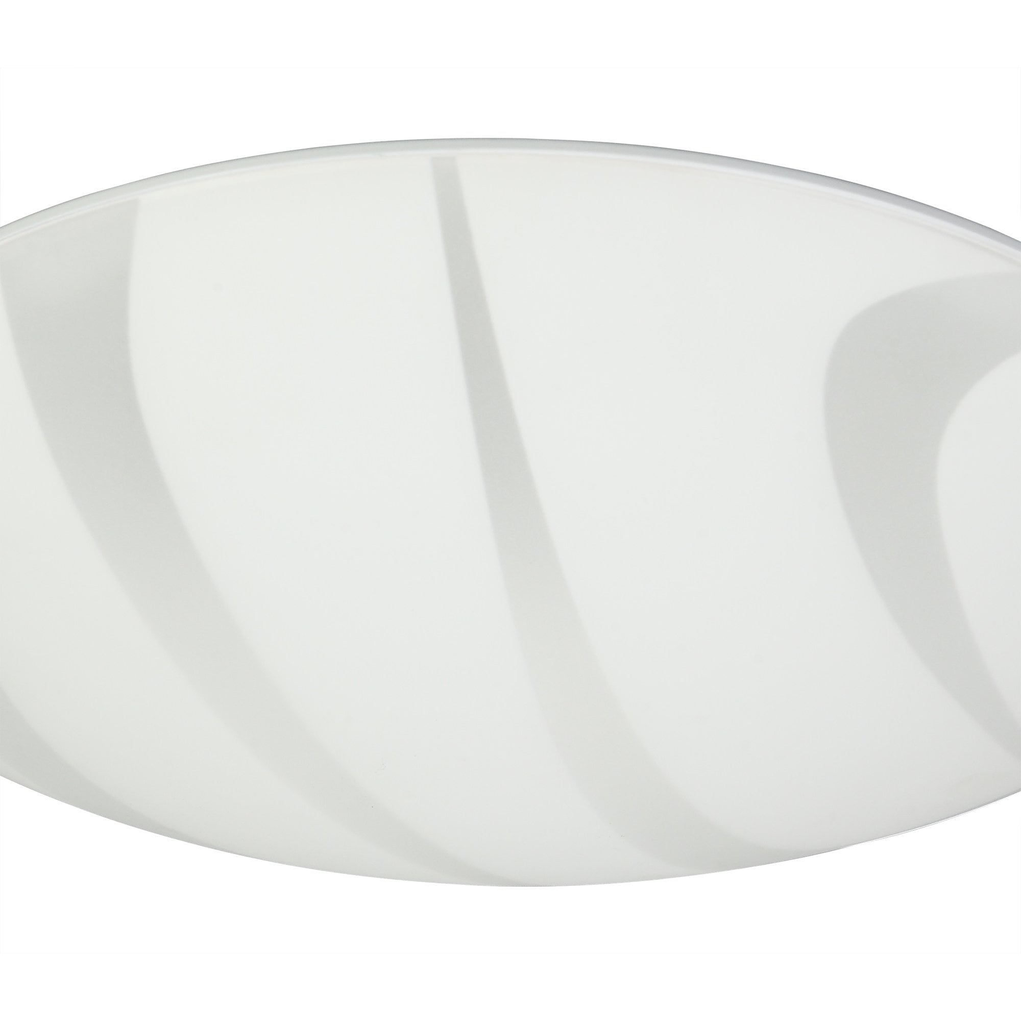 Ceiling 40cm, 1 x 24W LED, 3000K, 1404lm, Polished Chrome/White, 3yrs Warranty