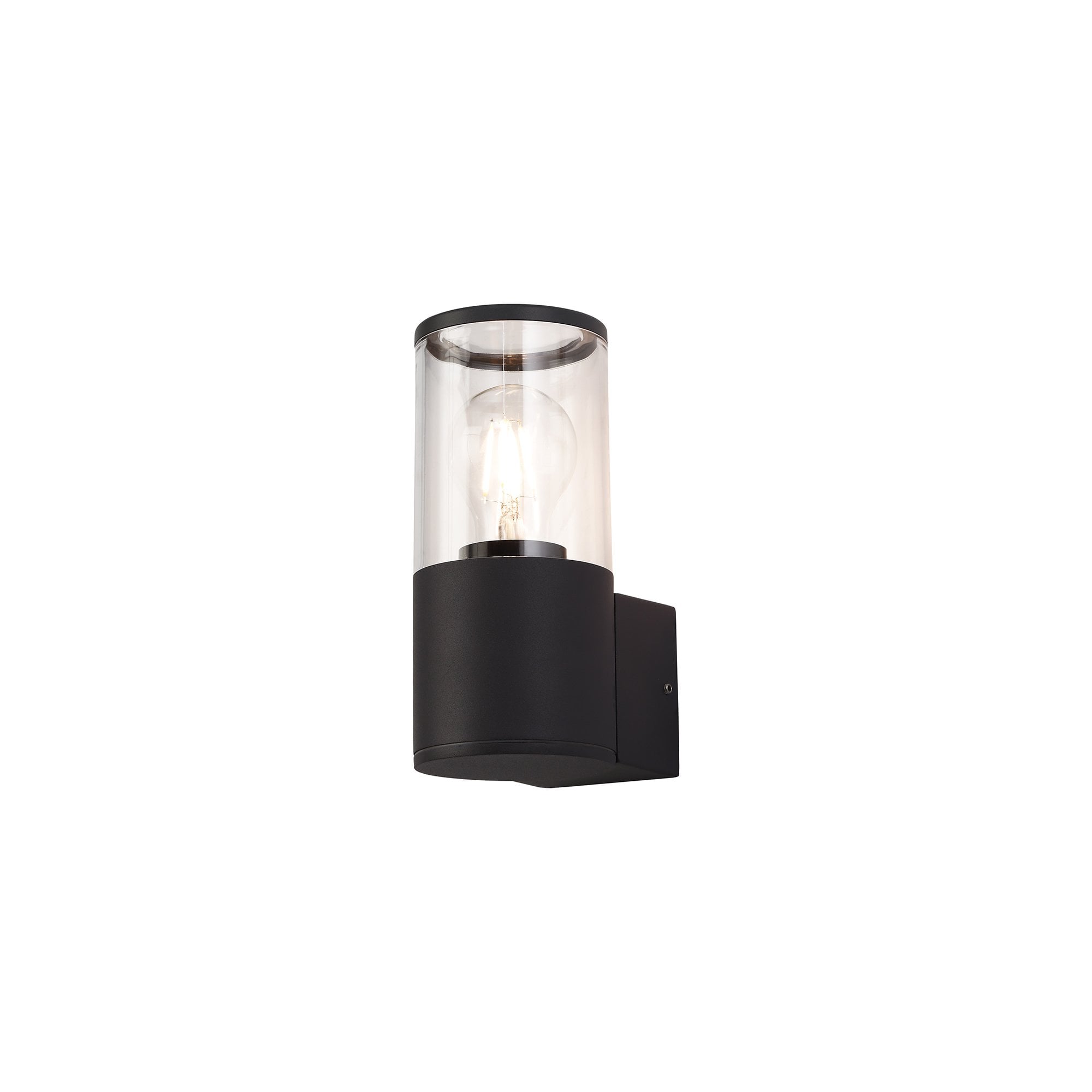 Wall Lamp 1 x E27, IP54, Anthracite/Smoked, 2yrs Warranty