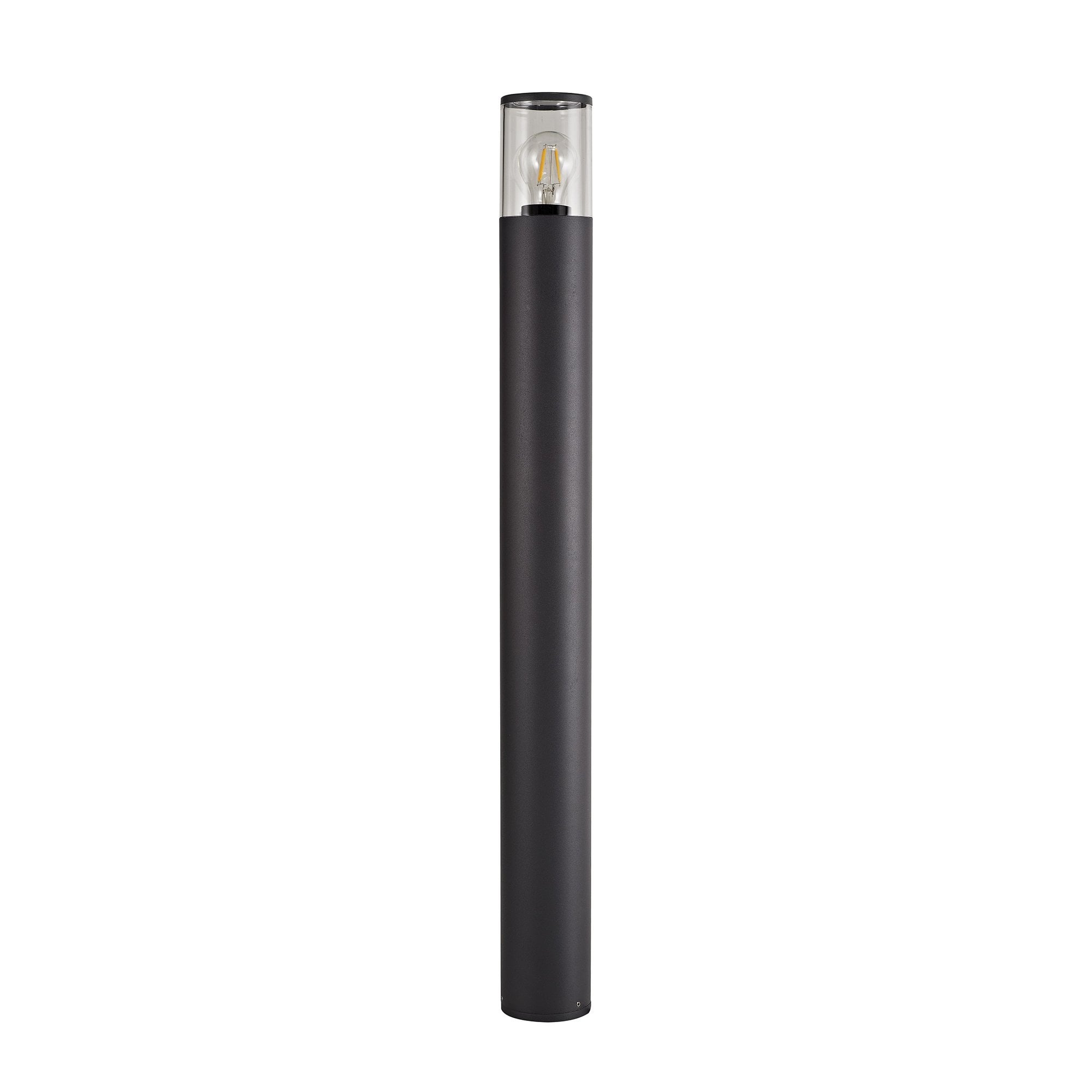 90cm Post Lamp 1 x E27, IP54, Anthracite/Clear, 2yrs Warranty