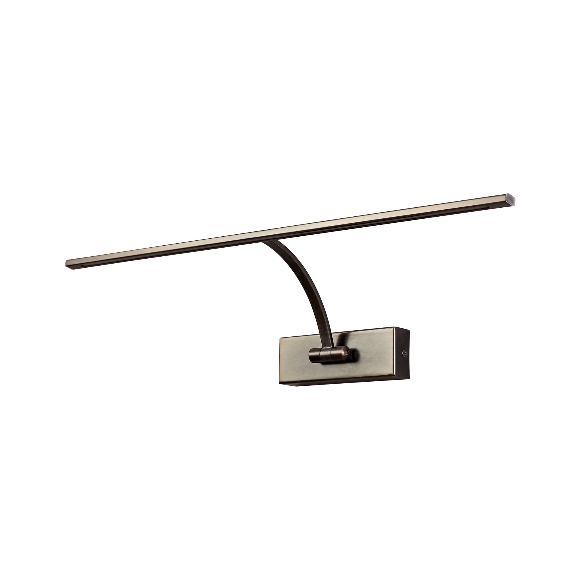 Large Single Arm Bronze Wall Lamp Light LED, 56cm