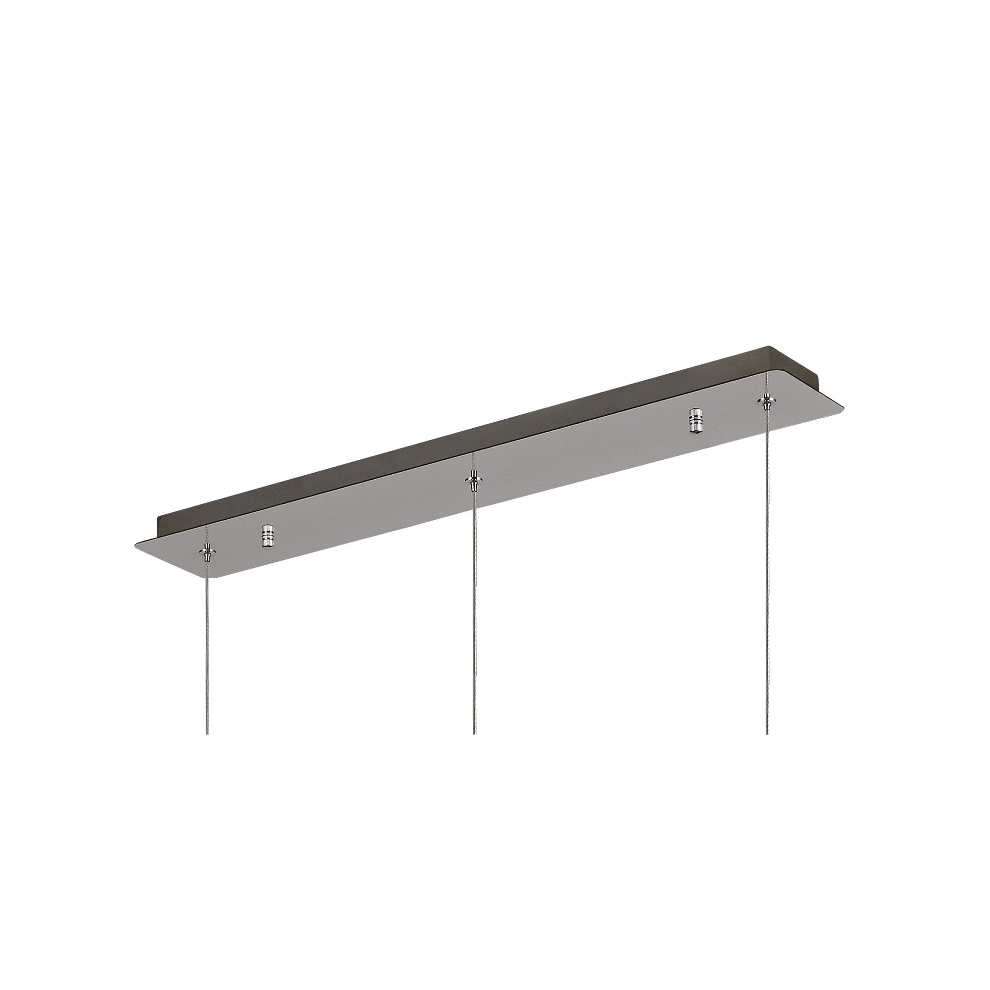 Linear Pendant Bar, 3 x GU10, Polished Chrome