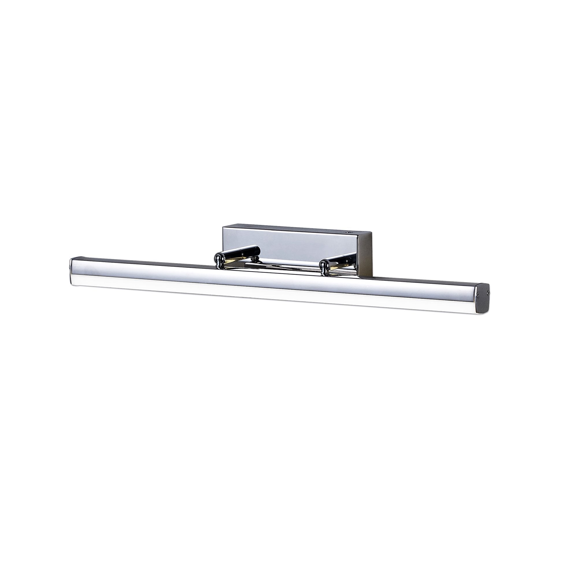 Wall Lamp Medium Adjustable, 1 x 12W LED, 4000K, 1192lm, IP44, Polished Chrome, 3yrs Warranty