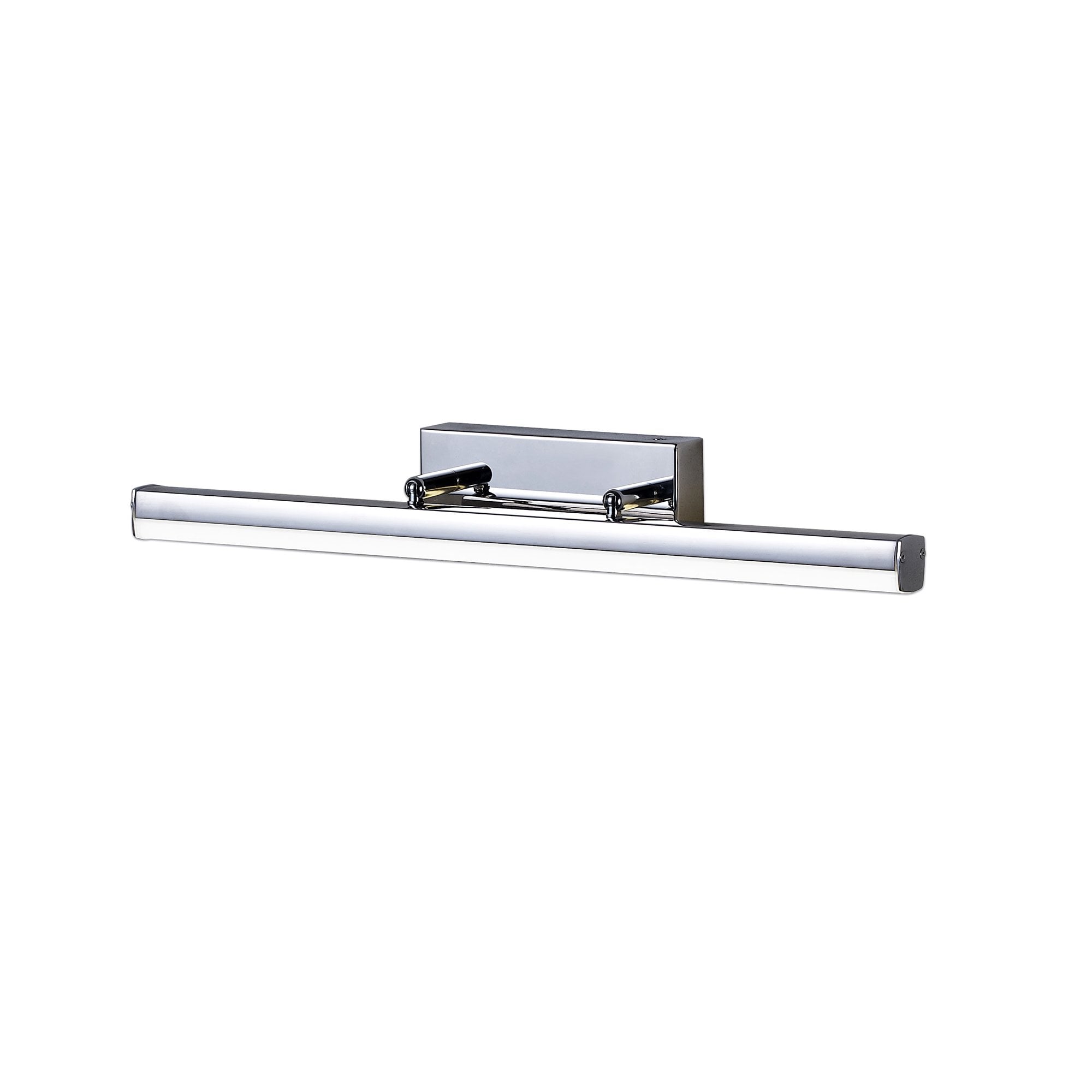 Wall Lamp Large Adjustable, 1 x 18W LED, 4000K, 1784lm, IP44, Polished Chrome, 3yrs Warranty