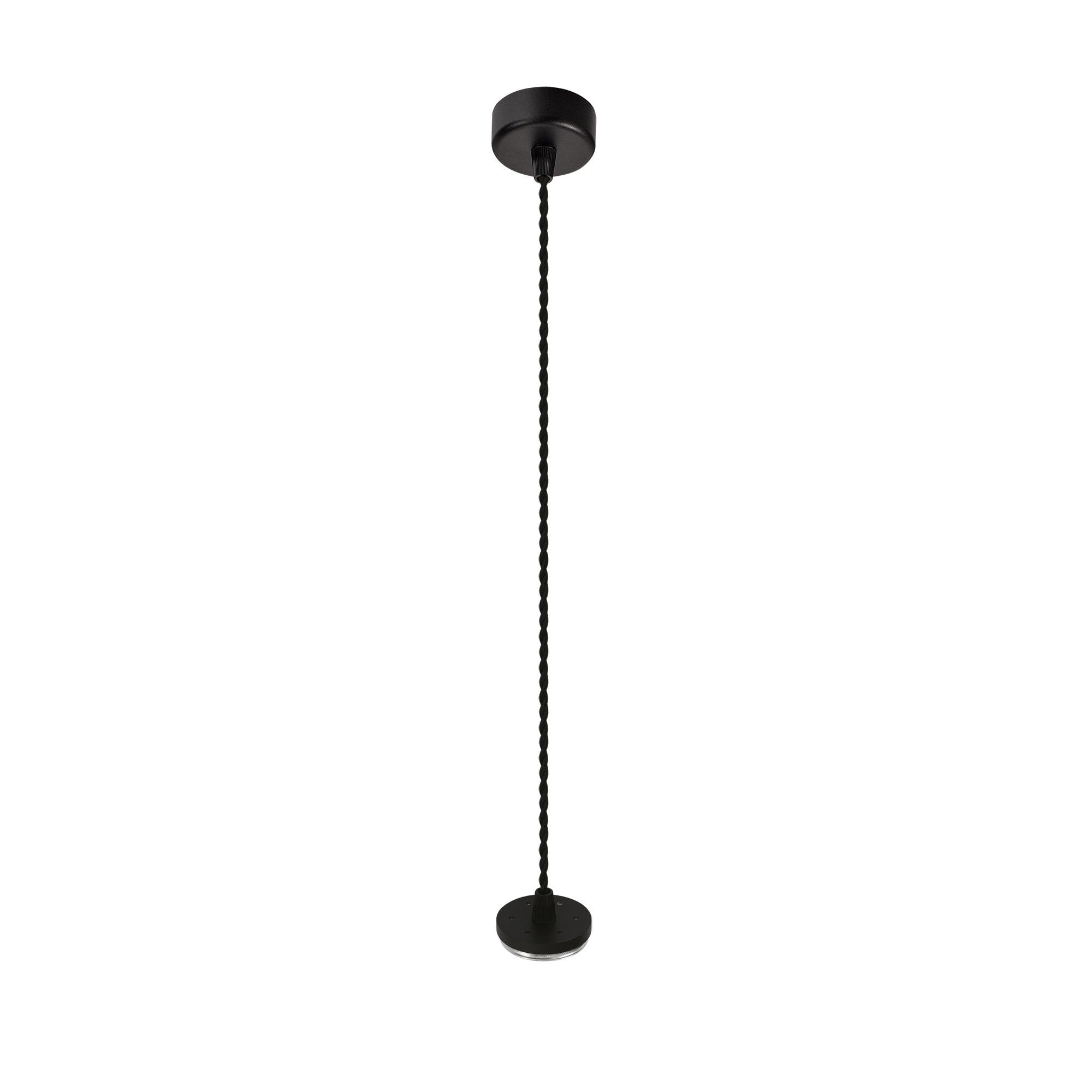 Pendant Light Kit 2M, 1 x GU10, Sand Black