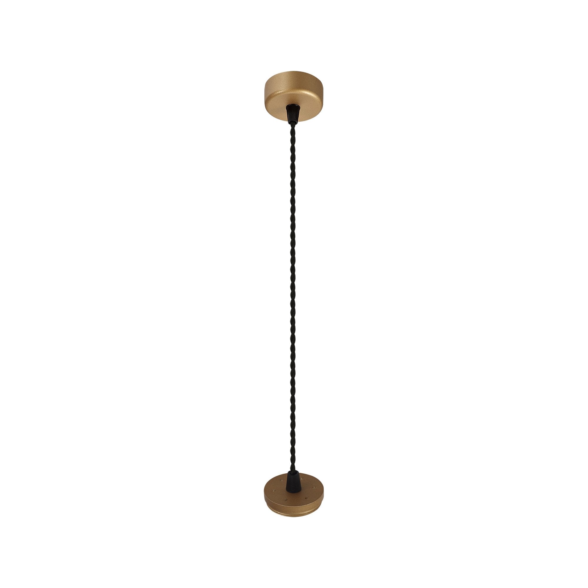 Pendant Light Kit 2M, 1 x GU10, Champagne Gold