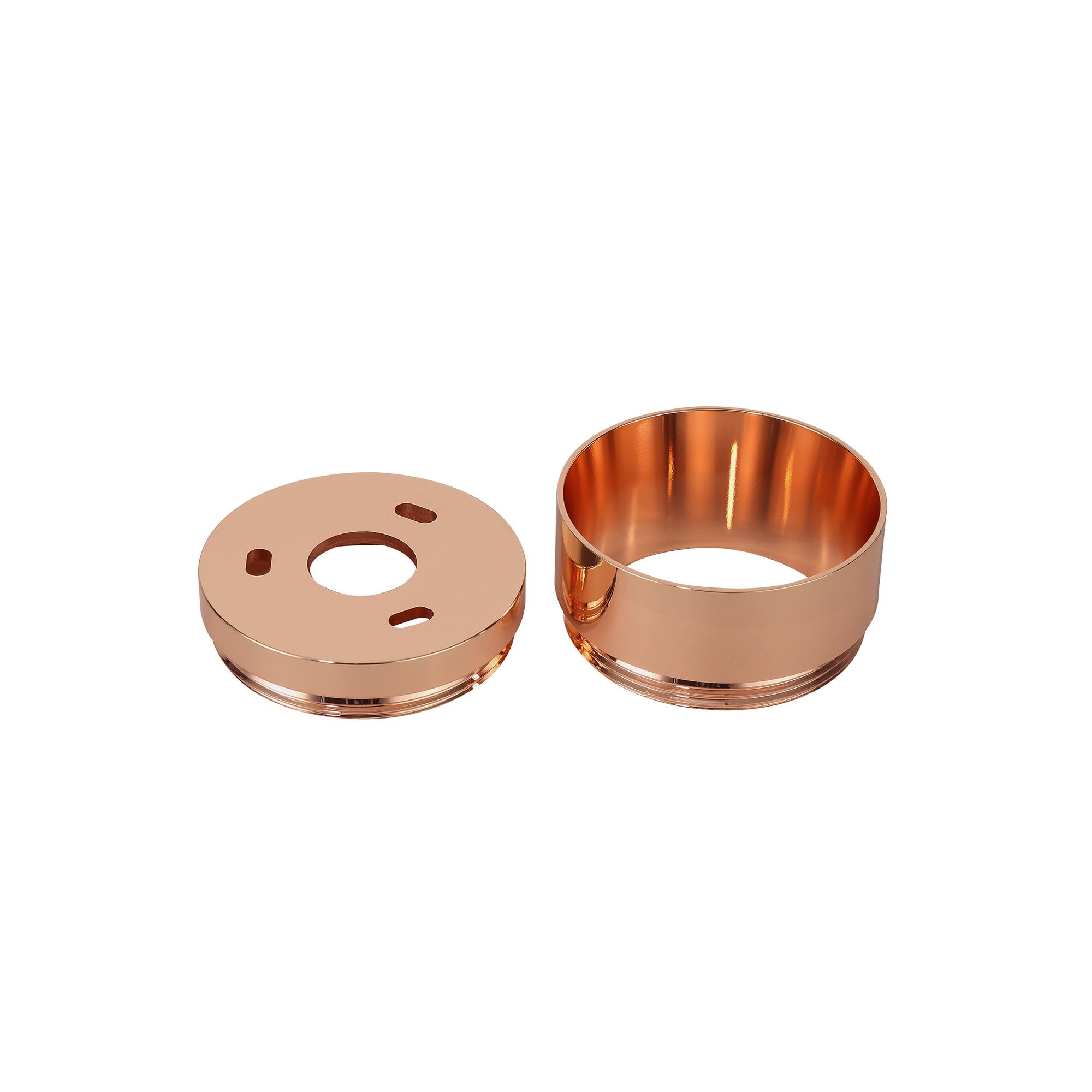 2cm Face Ring & 1cm Back Ring Accessory Pack, Rose Gold