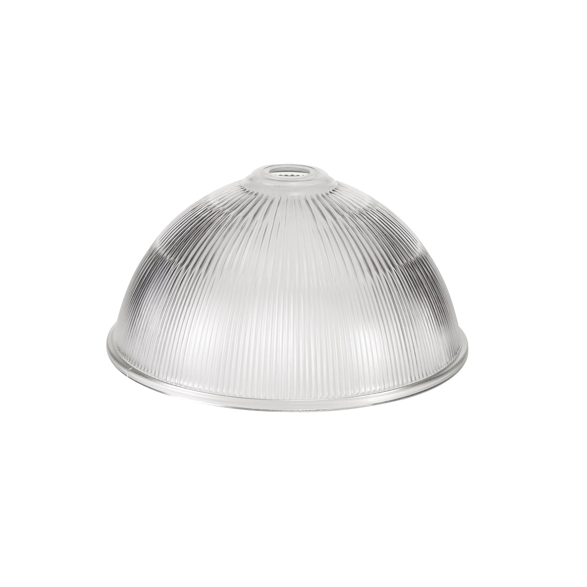 Dome 38cm Clear Glass Lampshade