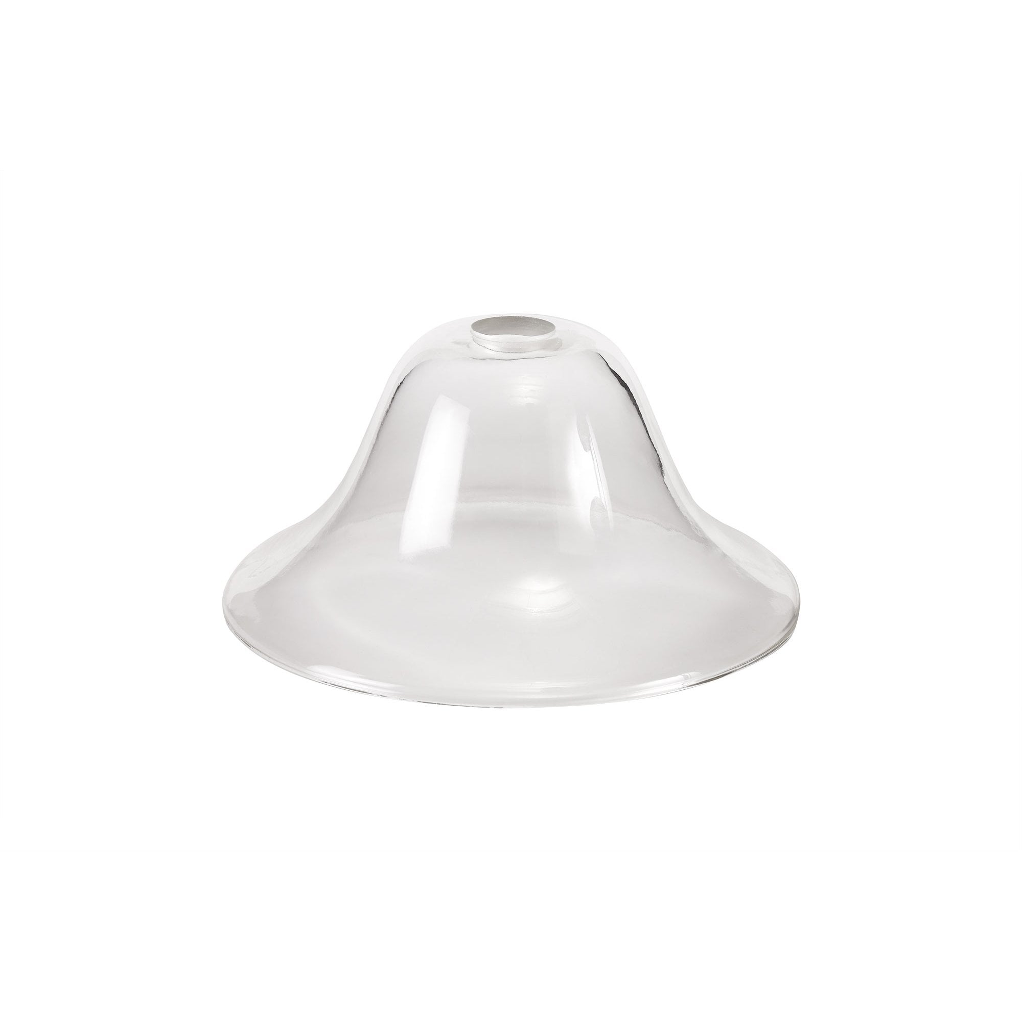 Smooth Bell 30cm Clear Glass Lampshade