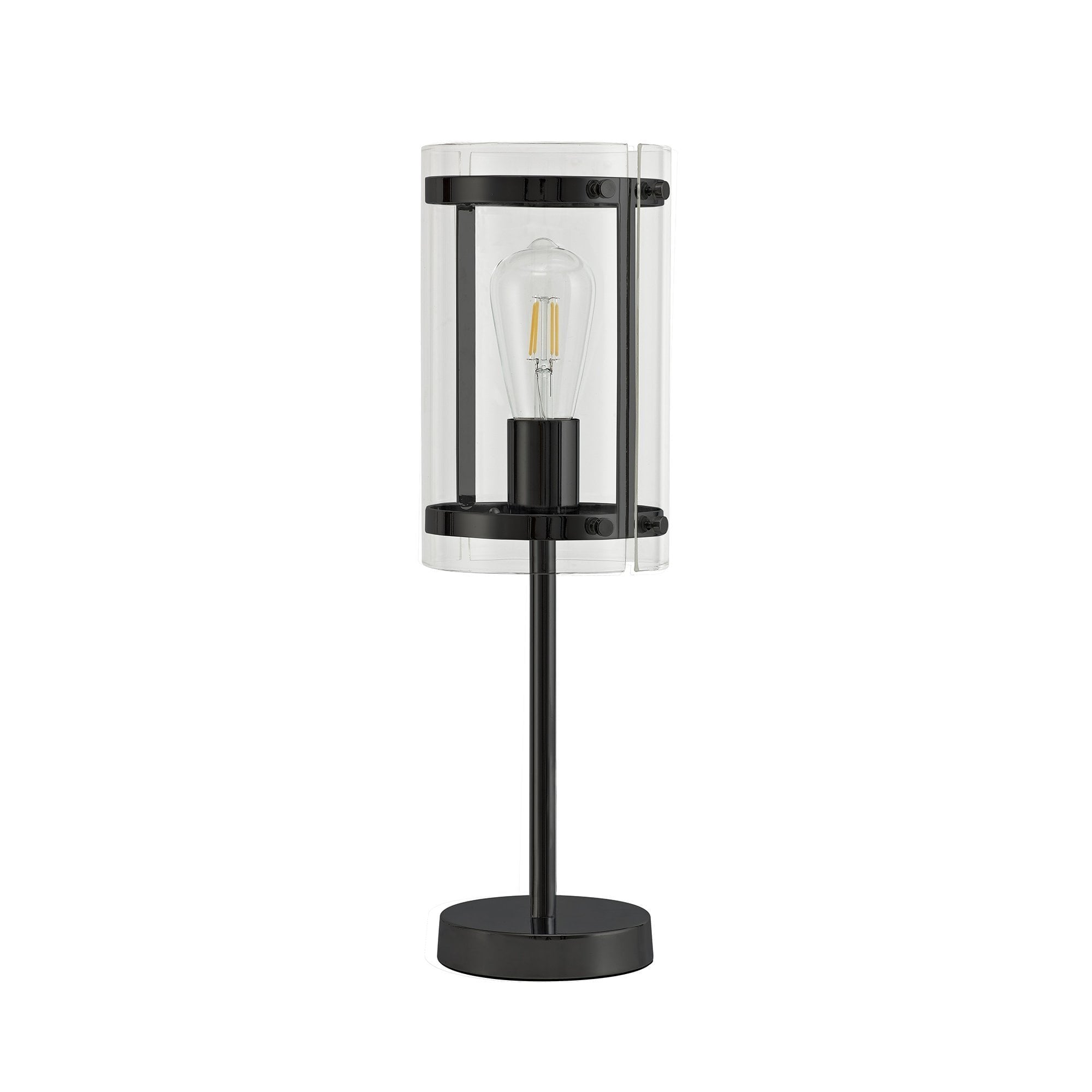 Table Lamp, 1 Light E27, Matt Black