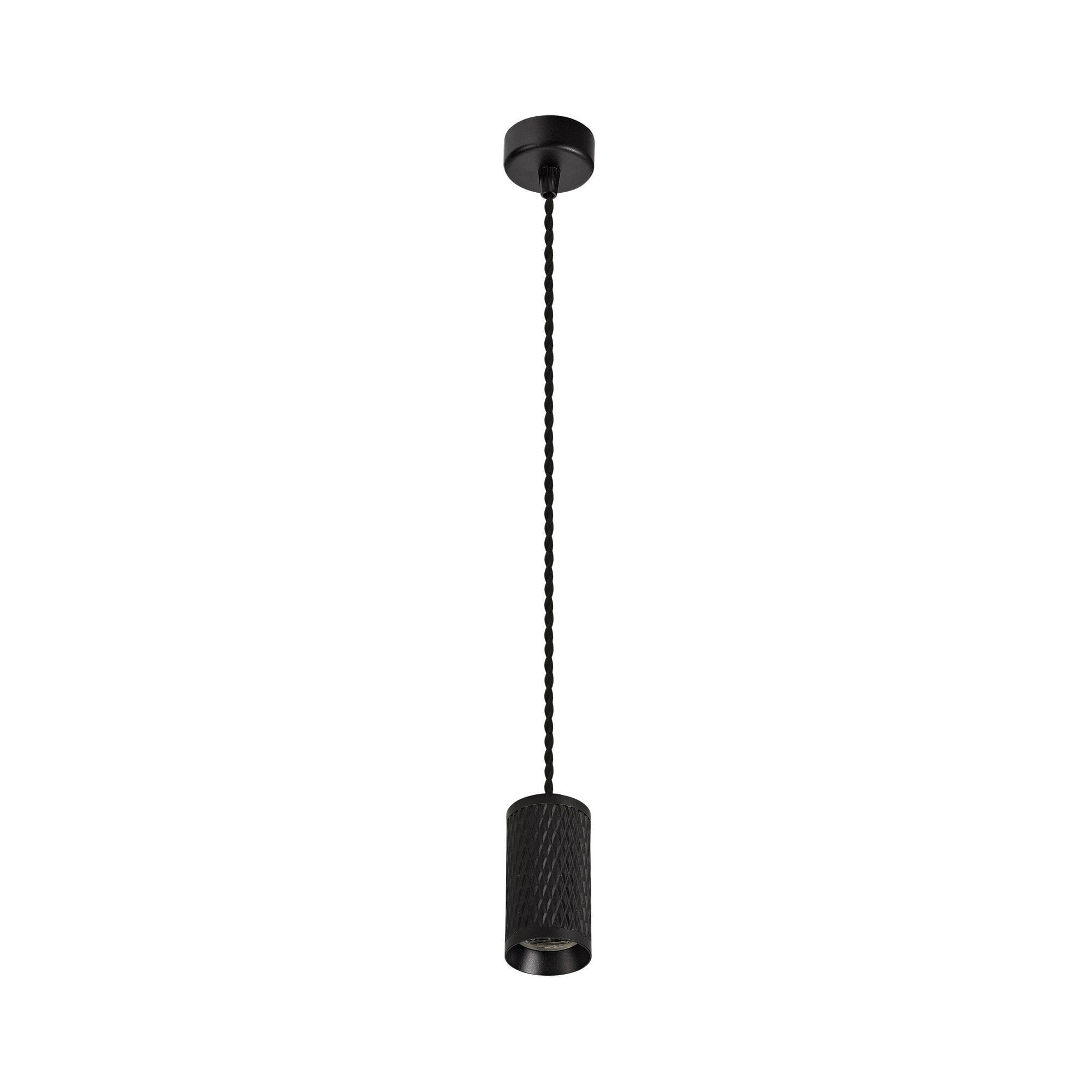 1 Light 11cm Pendant Light GU10, Sand Black