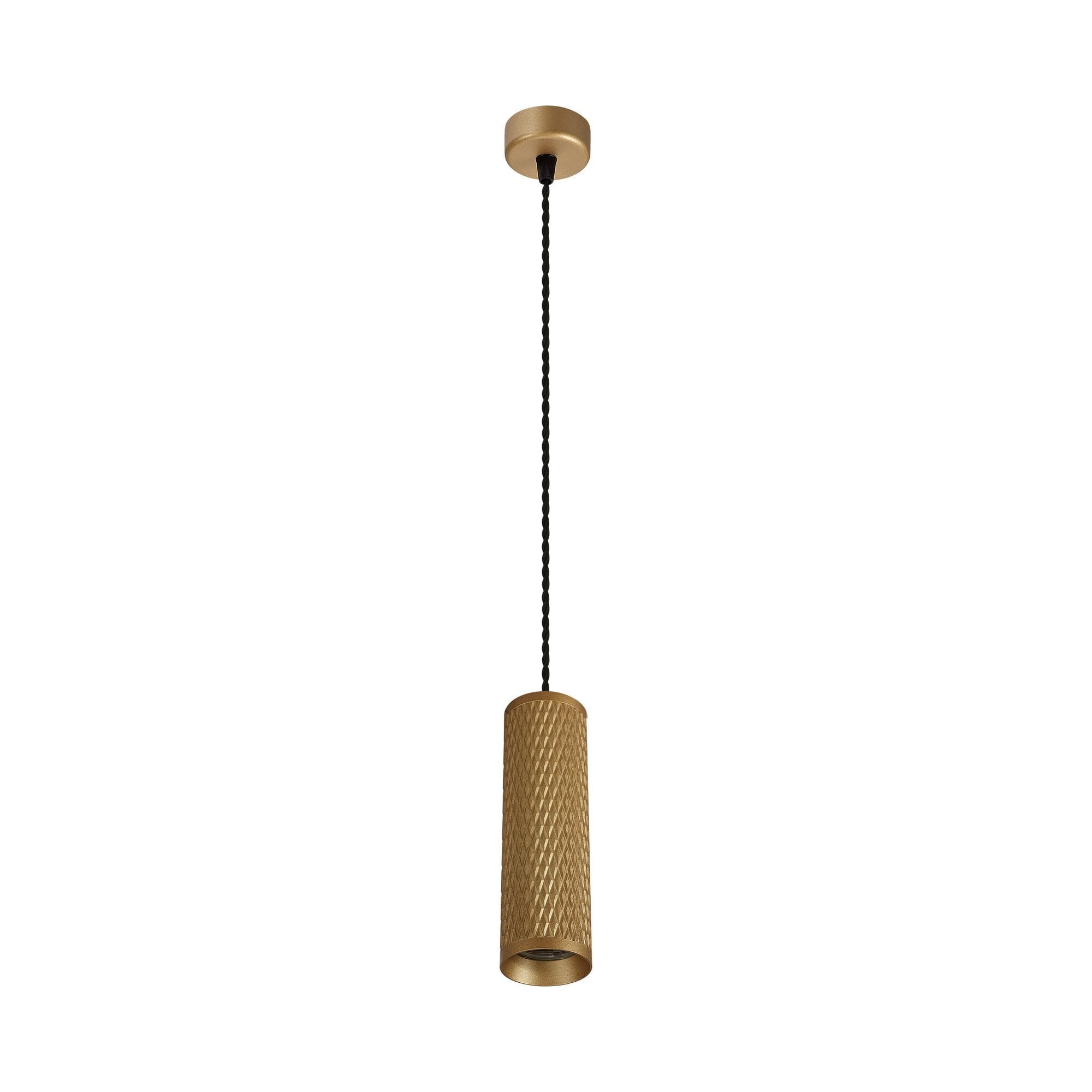 1 Light 20cm Pendant Light GU10, Champagne Gold