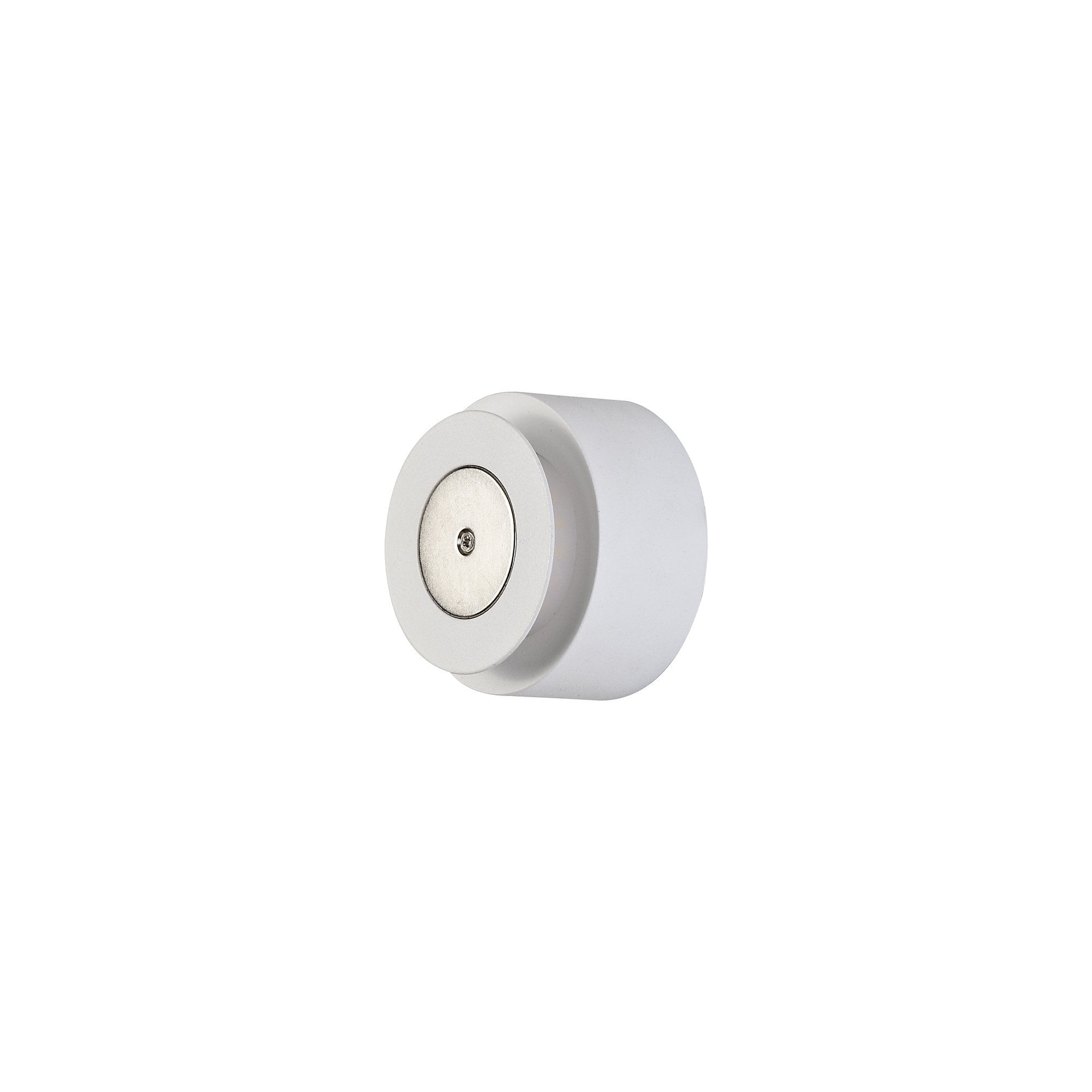 Magnetic Base Wall Lamp, 1 x 12W LED, 3000K, 498lm, Sand White, 3yrs Warranty