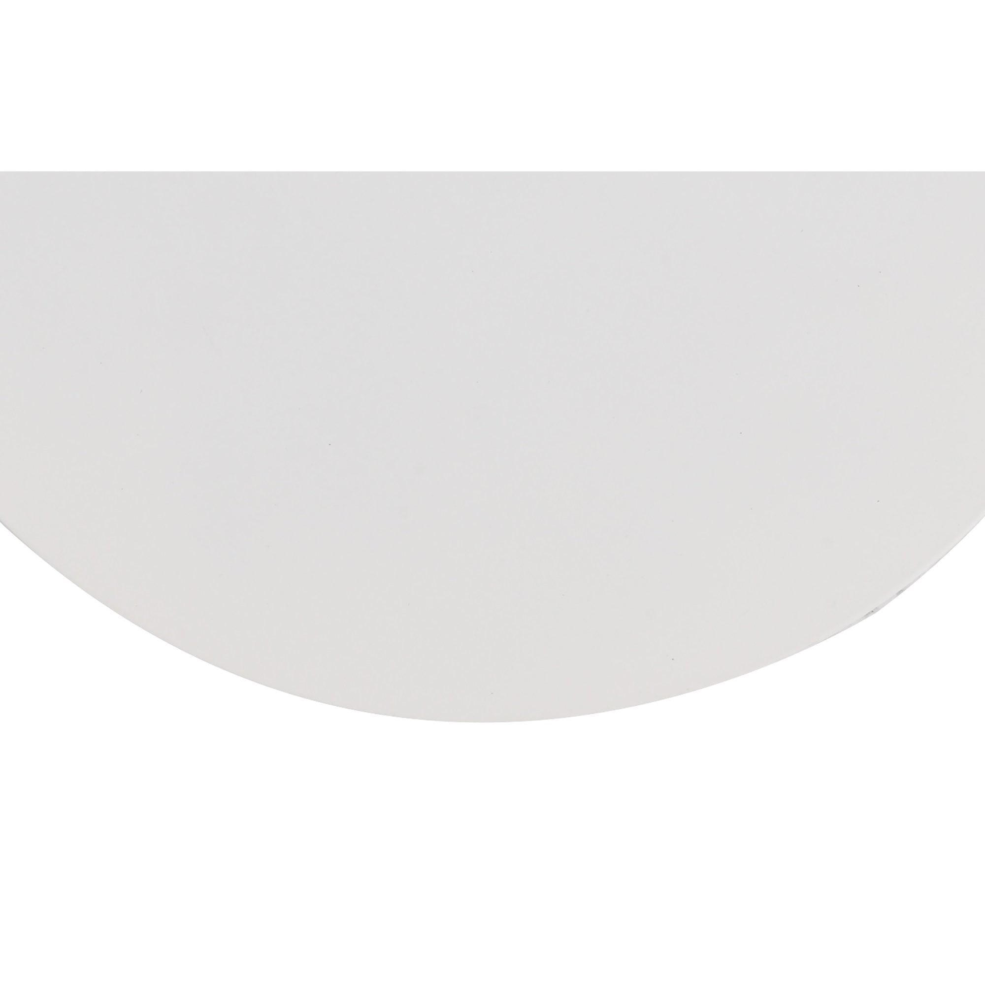 200mm Non-Electric Round Plate, Sand White