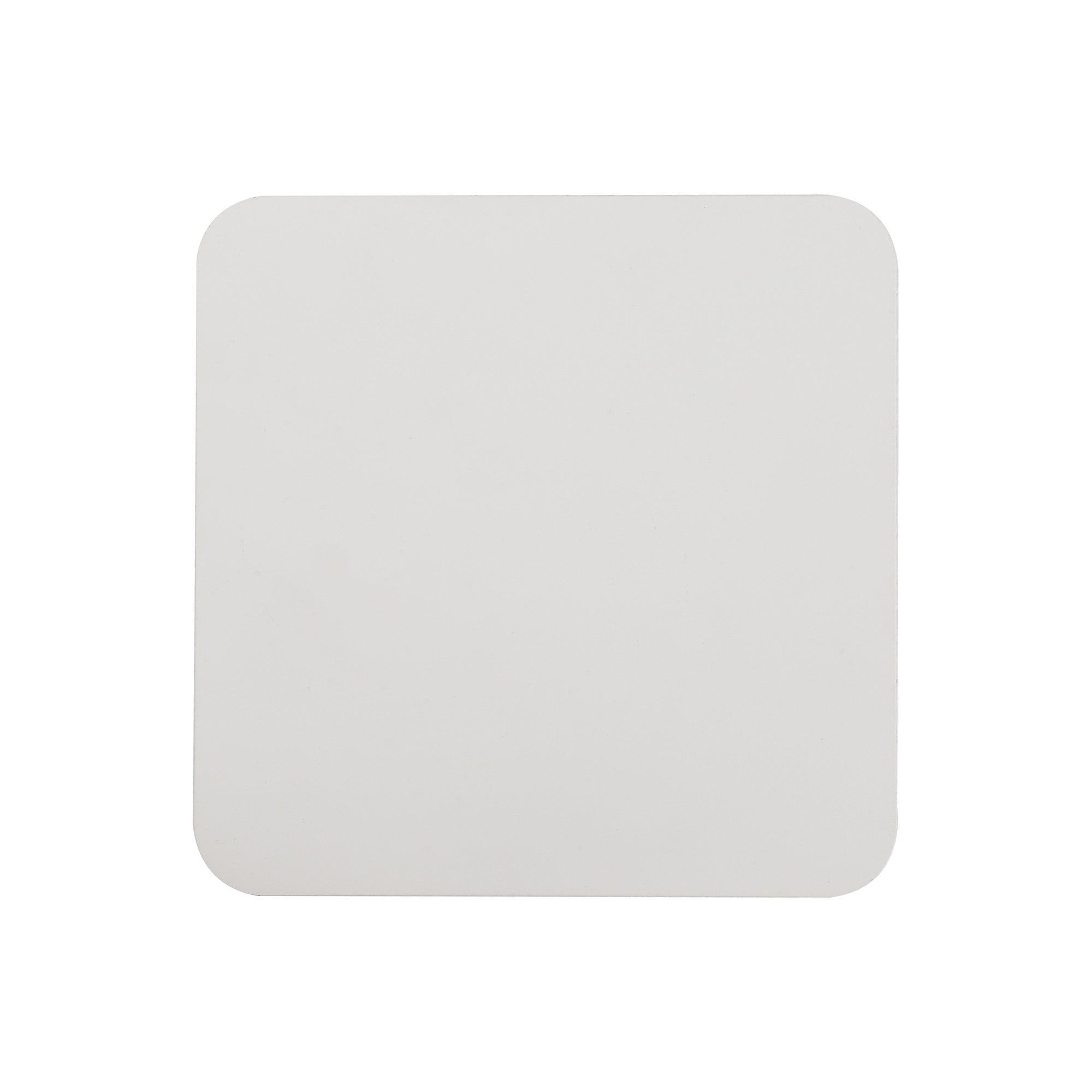 200mm Non-Electric Square Plate, Sand White