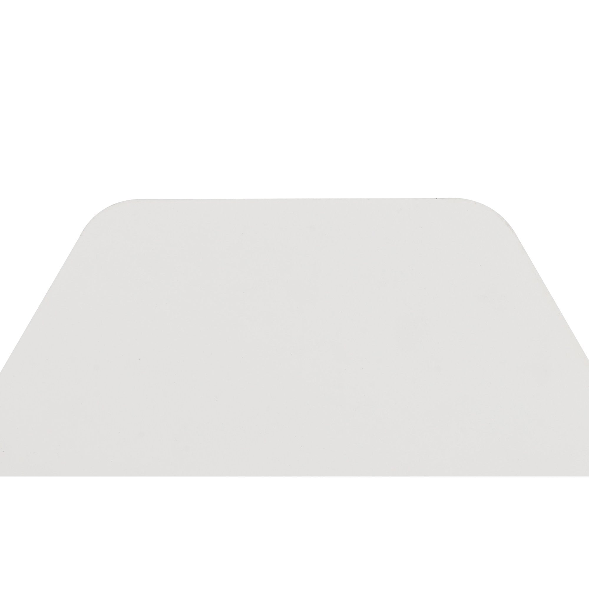 150mm Non-Electric Heagonal Plate, Sand White