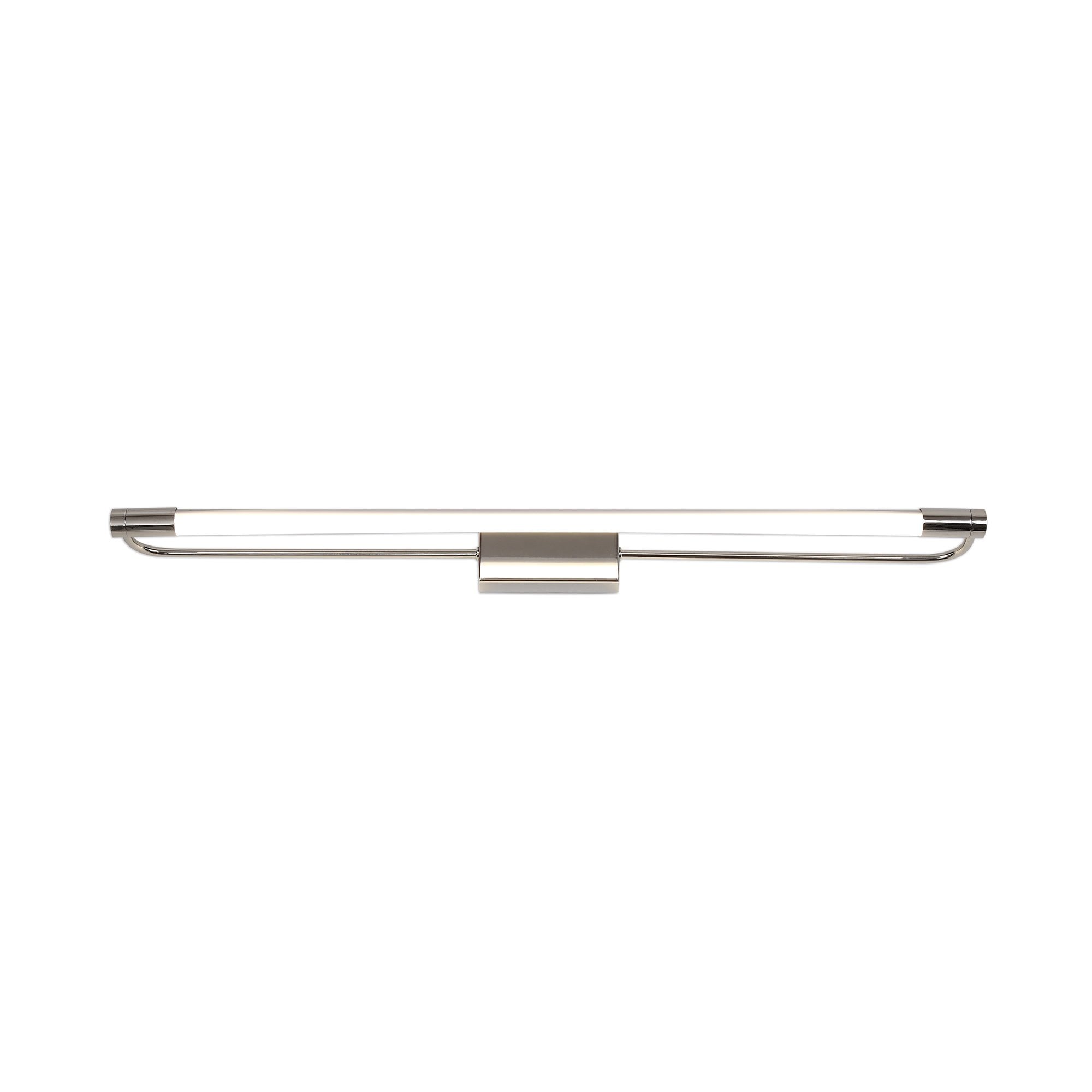 LED 1 x 14W Chrome Wall Lamp Large 1 Light 4000K IP44 3yr Warranty