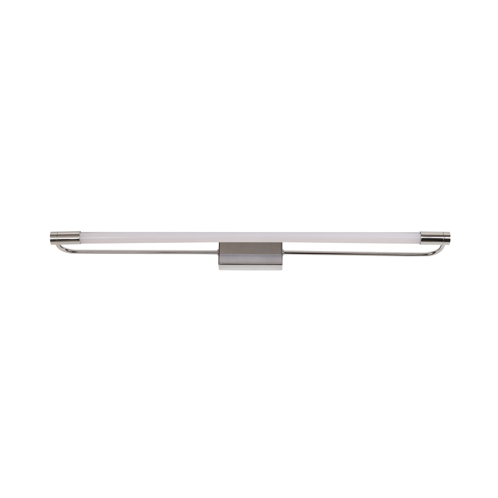 LED 1 x 14W Chrome Wall Lamp Large 1 Light 4000K IP44 3yr Warranty