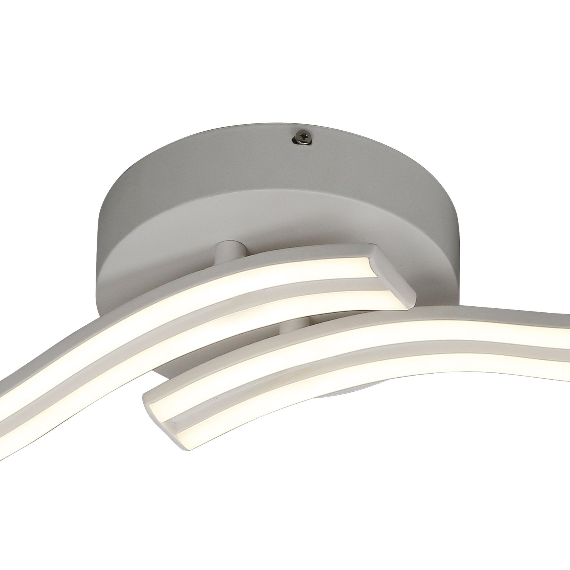 2 Light Ceiling/Wall, 2 x 12W LED, 4000K, 1556lm, White, 3yrs Warranty