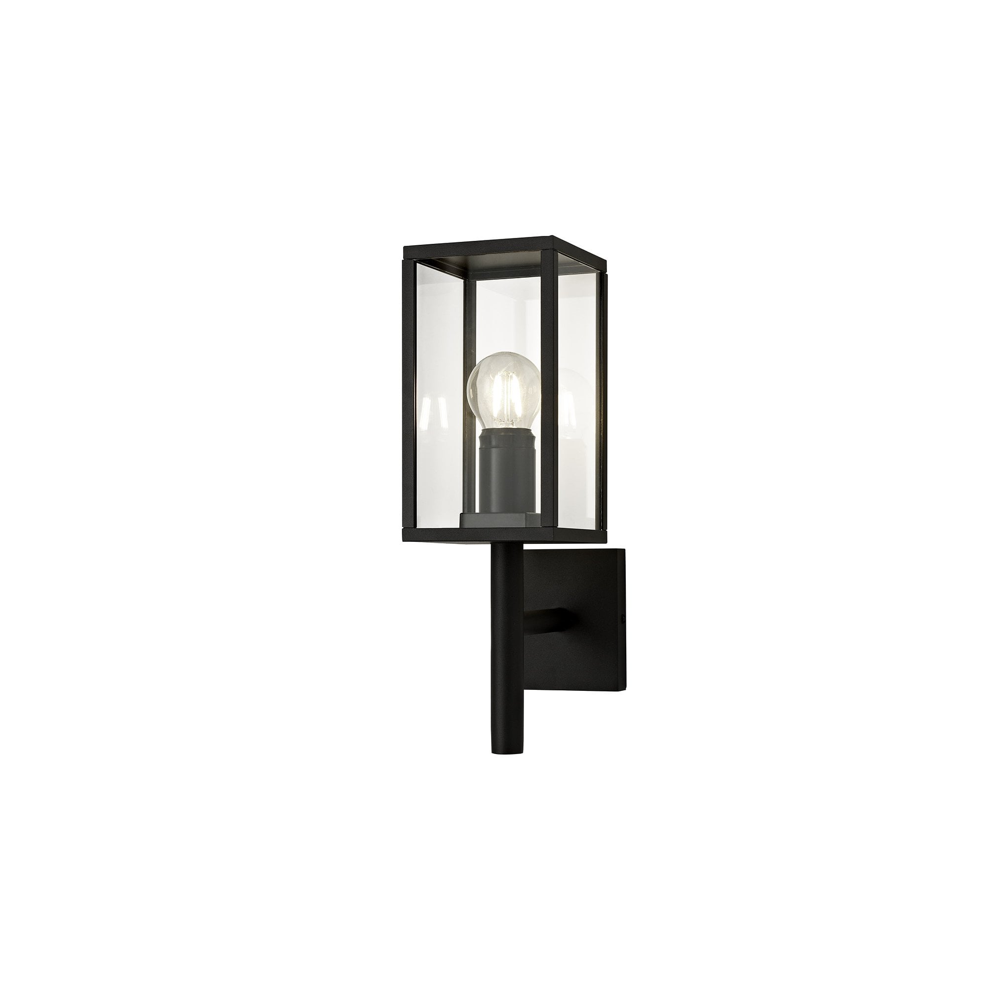 Upward Wall Lamp, 1 x E27, IP54, Graphite Black, 2yrs Warranty