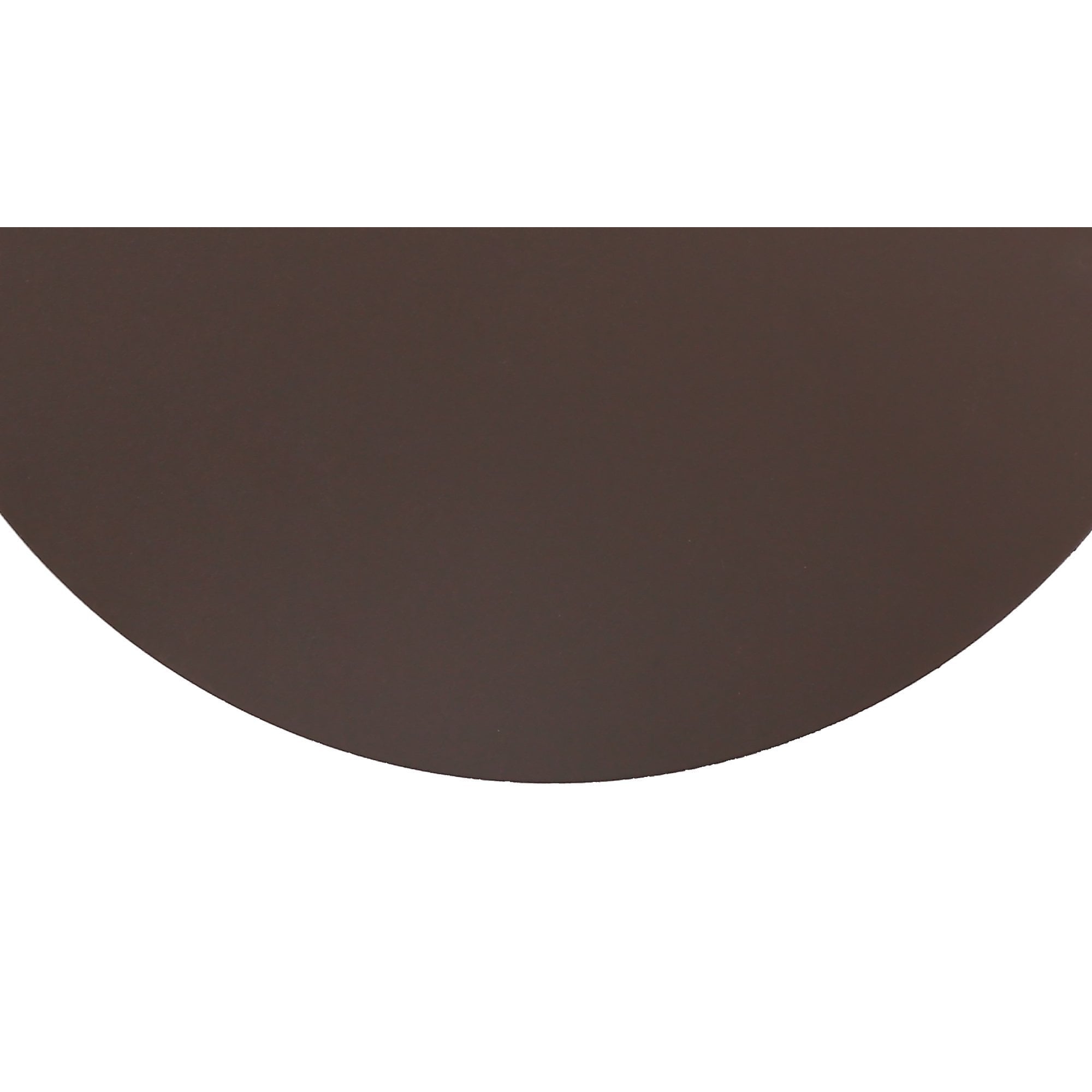 150mm Non-Electric Round Plate, Coffee