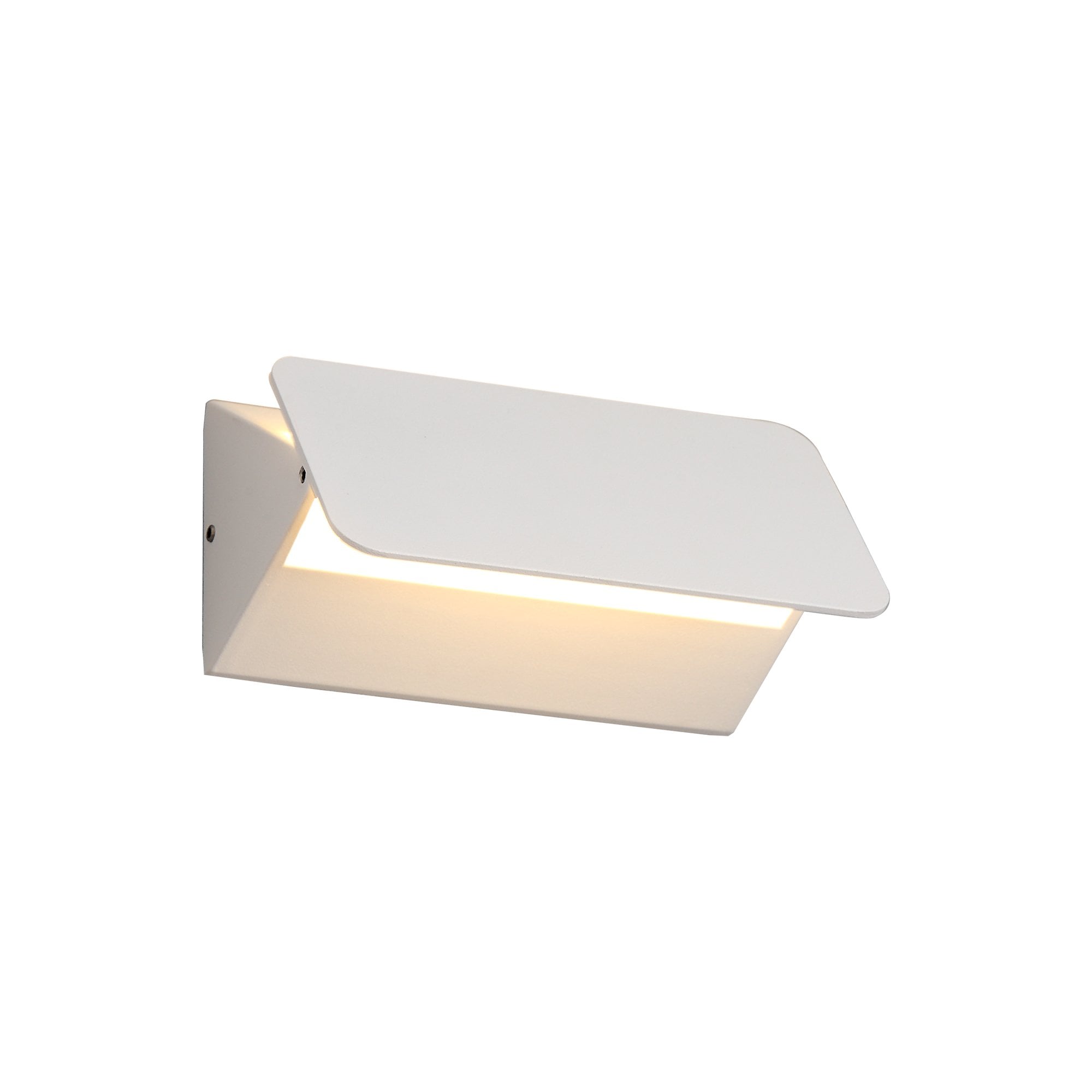 Up & Downward Lighting Wall Lamp, 1 x 5W LED, 3000K, 190lm, IP54, Sand White, 3yrs Warranty