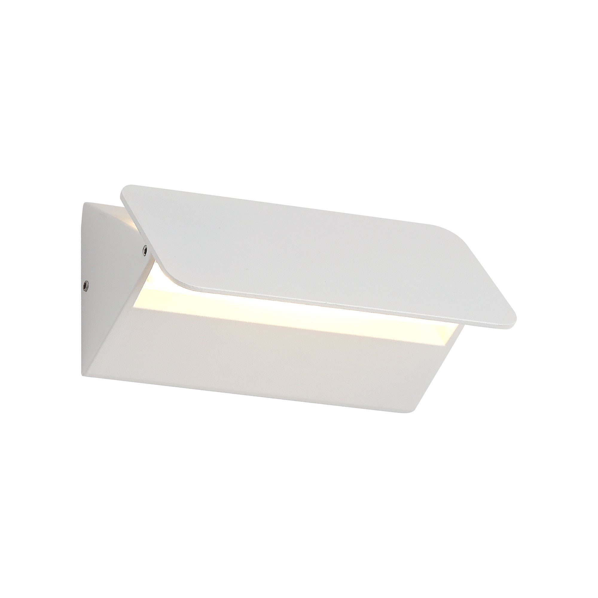 Up & Downward Lighting Wall Lamp, 1 x 5W LED, 3000K, 190lm, IP54, Sand White, 3yrs Warranty