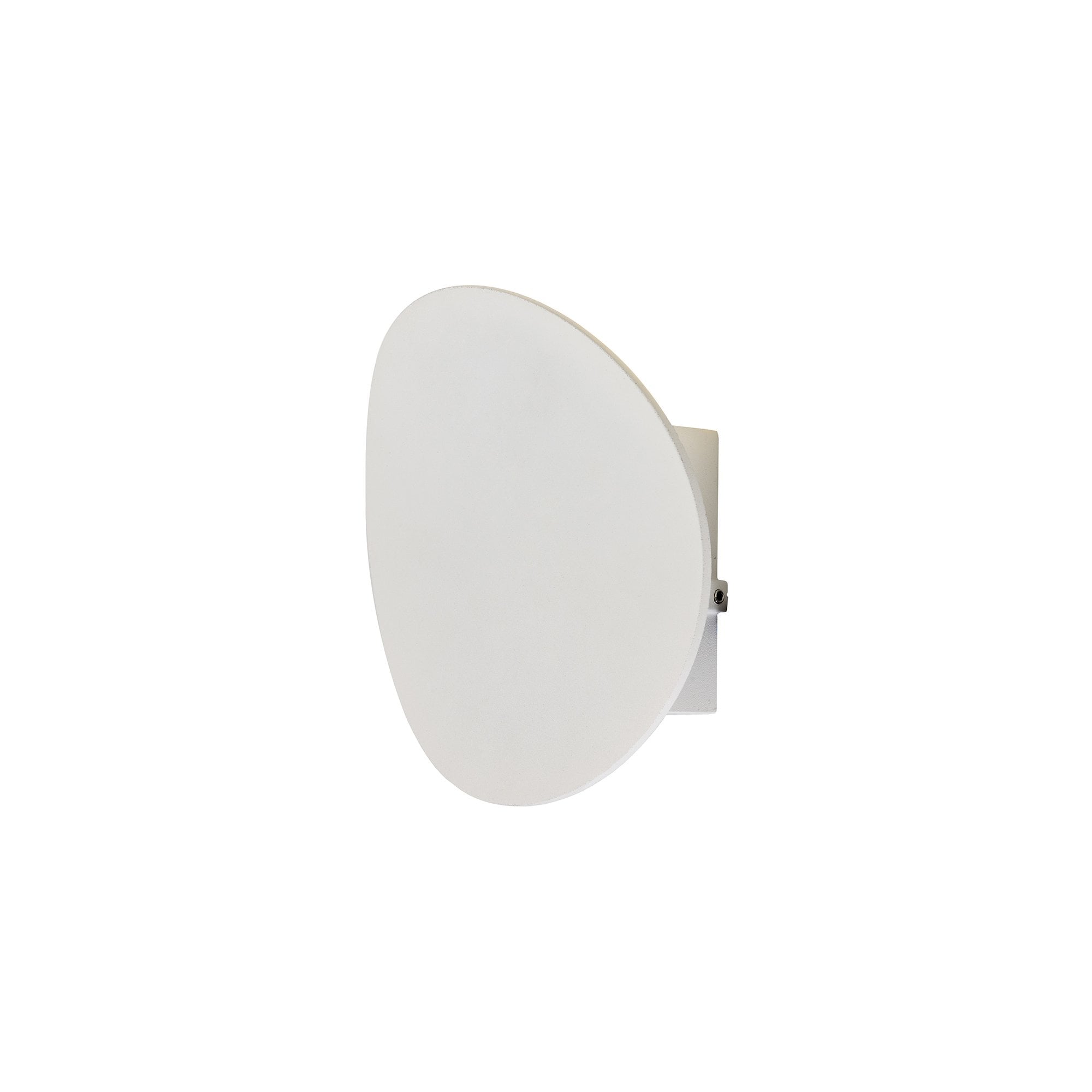 Wall Lamp, 1 x 6W LED, 3000K, 700lm, IP54, Sand White, 3yrs Warranty