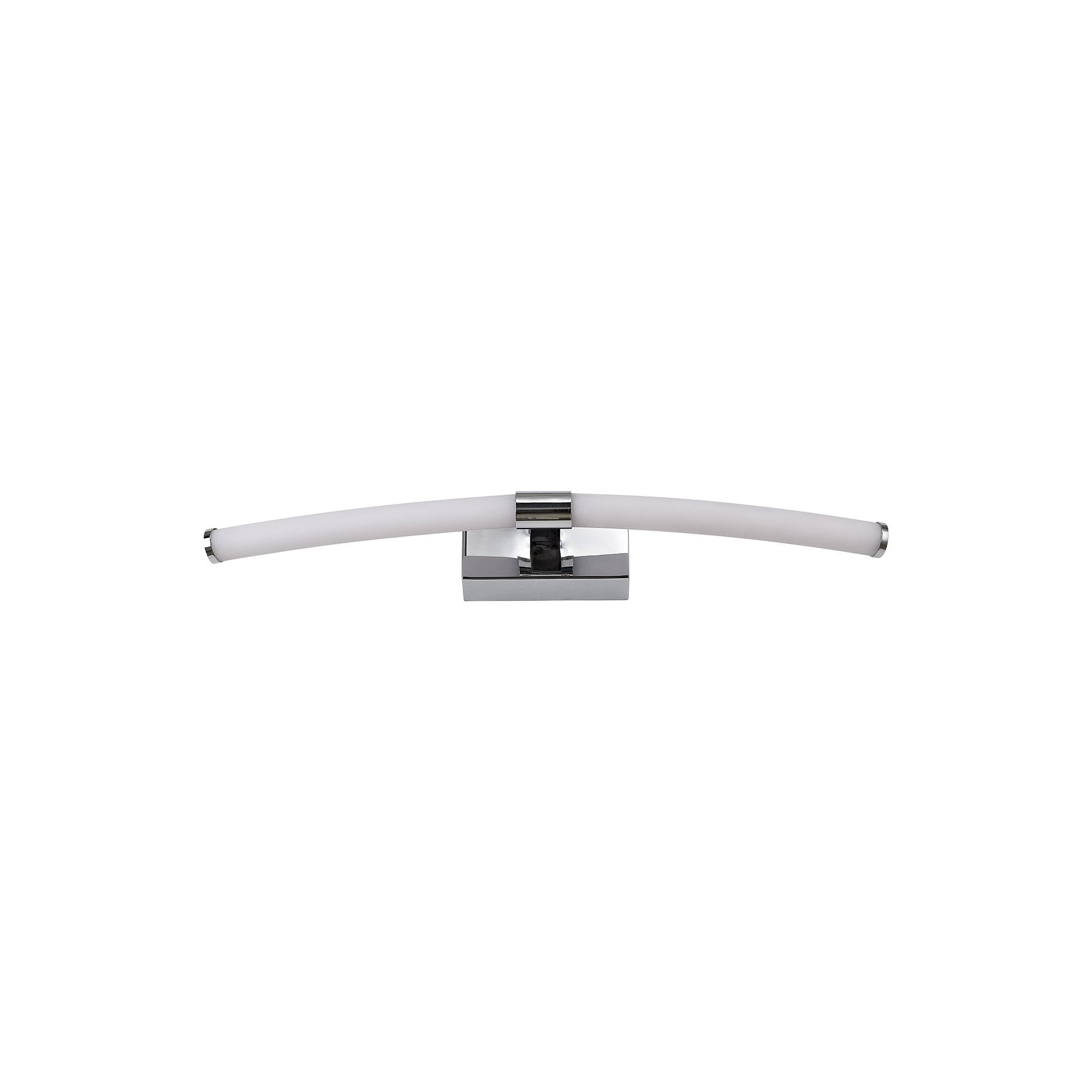 Wall Lamp Small, 2 x 4W LED, 3000K, 560lm, IP44, Polished Chrome, 3yrs Warranty